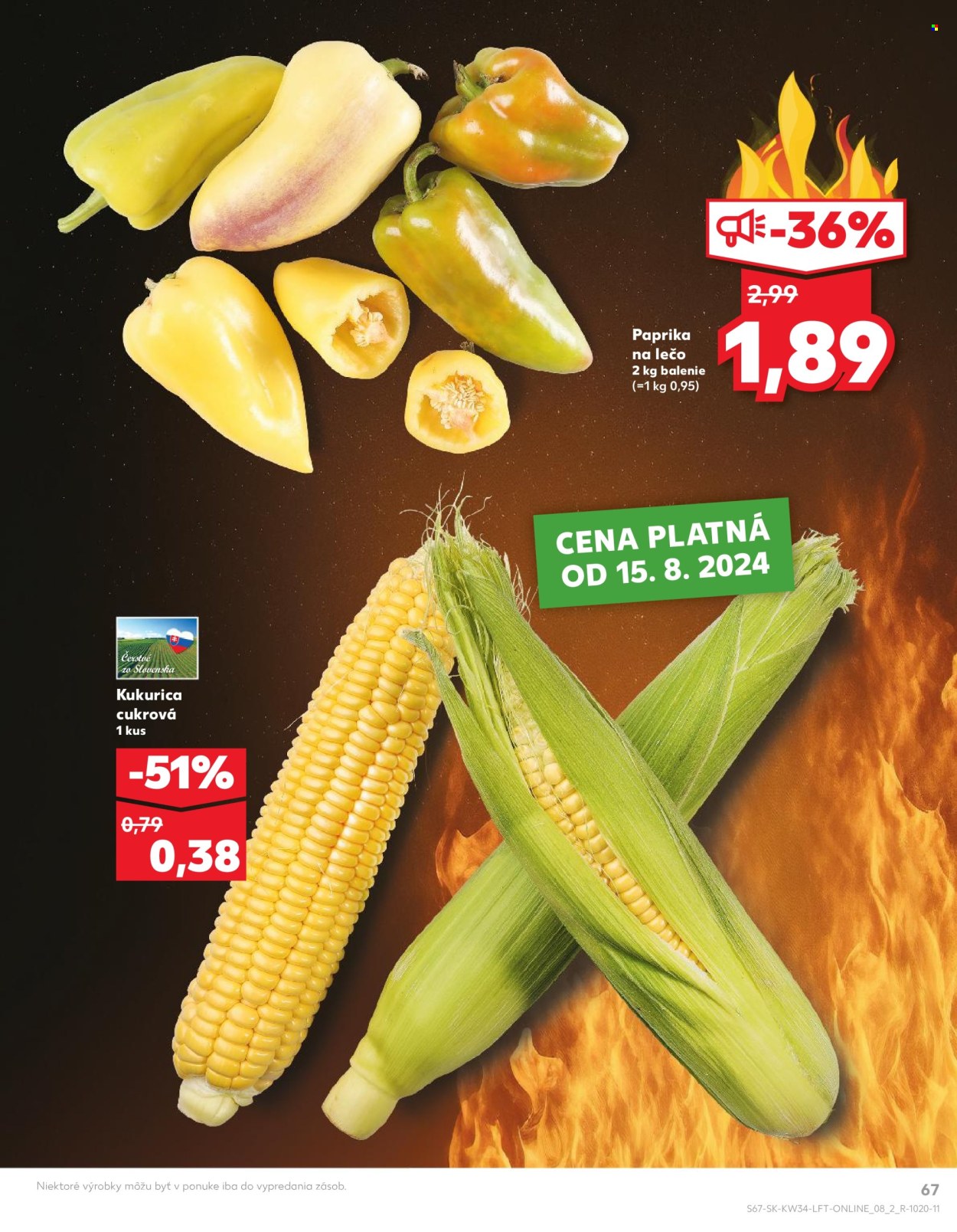Leták Kaufland - 22.8.2024 - 28.8.2024. Strana 67