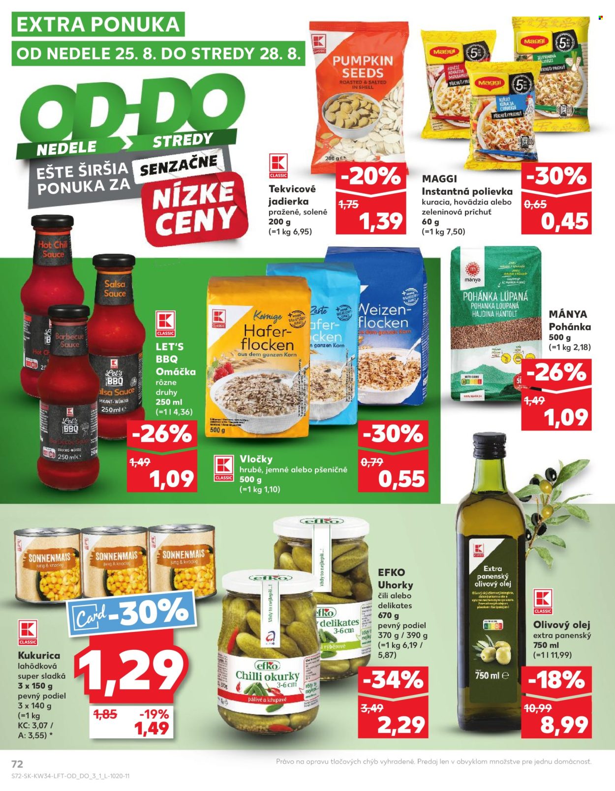Leták Kaufland - 22.8.2024 - 28.8.2024. Strana 72