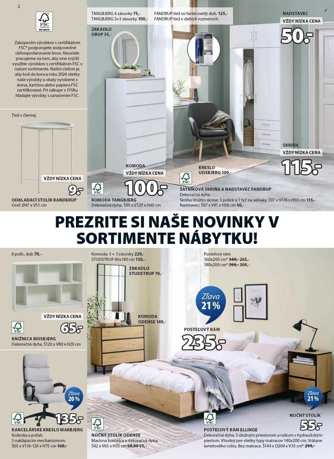 Leták JYSK - 21.8.2024 - 14.9.2024. Strana 3
