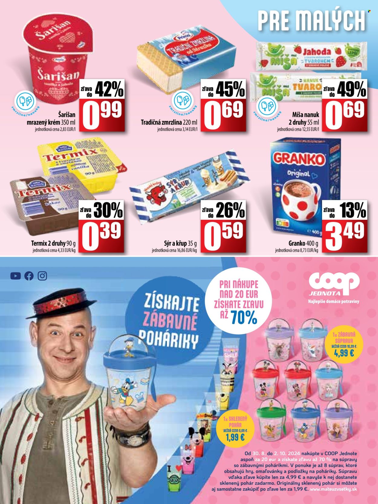 Leták COOP Jednota - 22.8.2024 - 4.9.2024. Strana 6