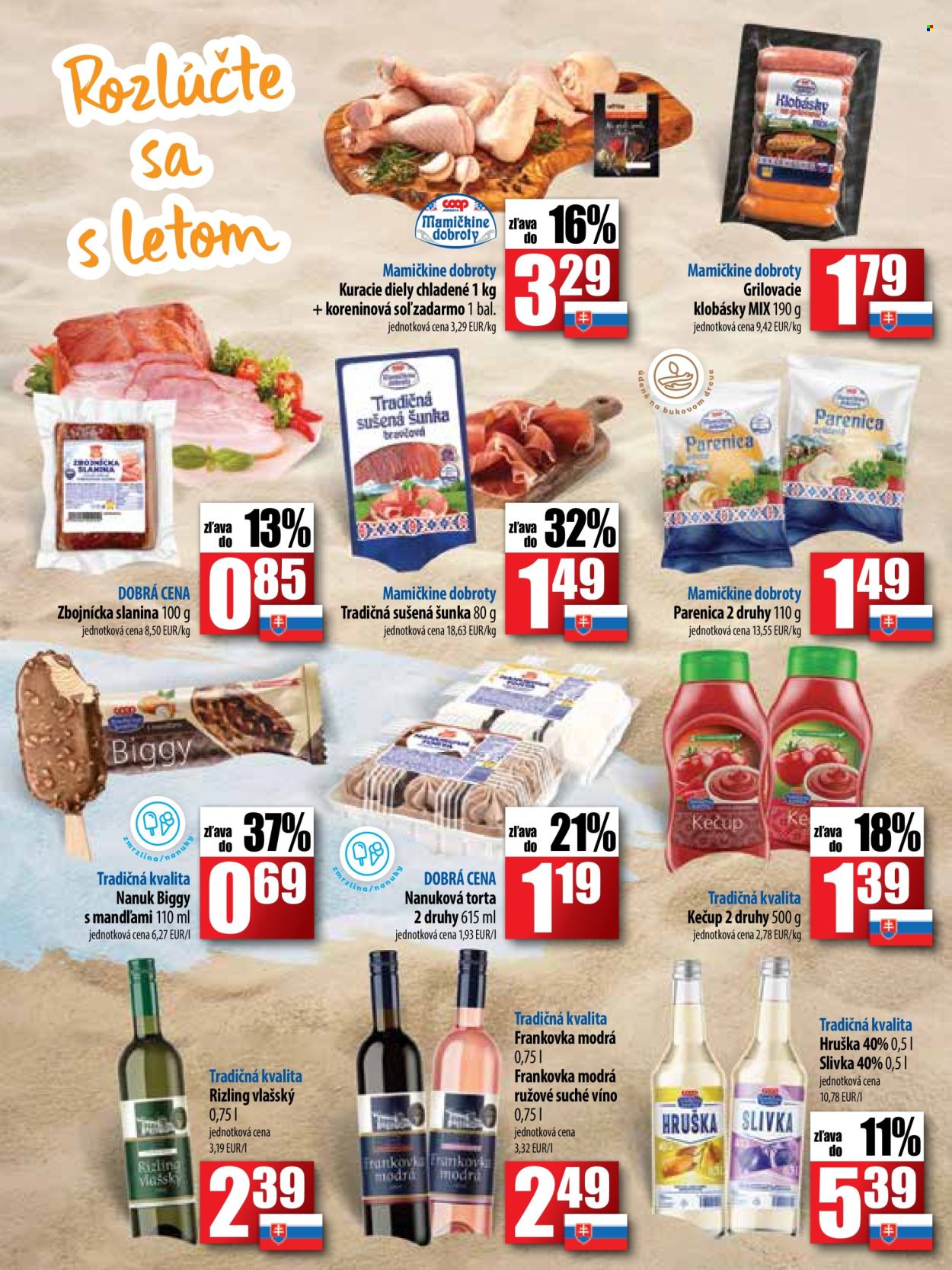 Leták COOP Jednota - 22.8.2024 - 4.9.2024. Strana 12