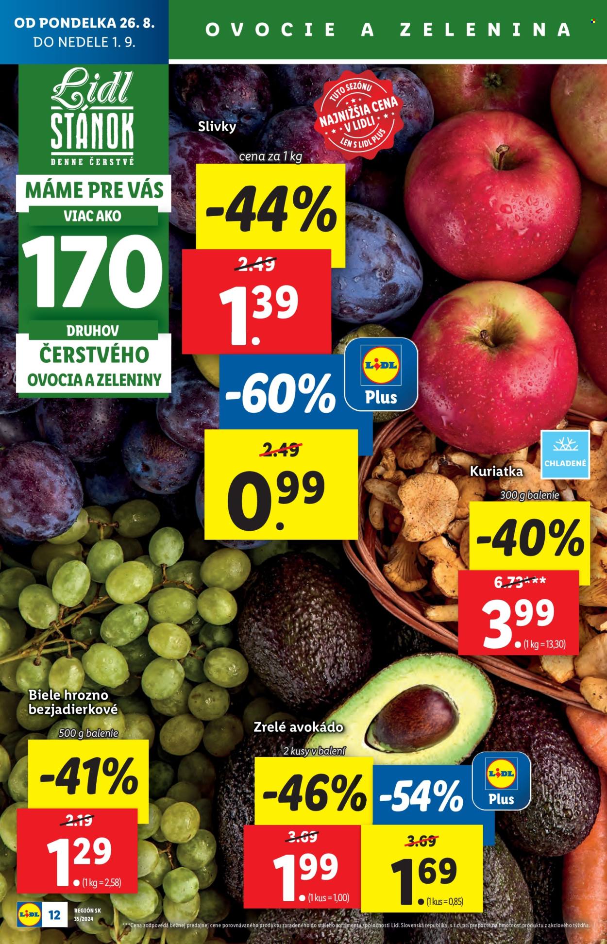 Leták Lidl - 26.8.2024 - 1.9.2024. Strana 14