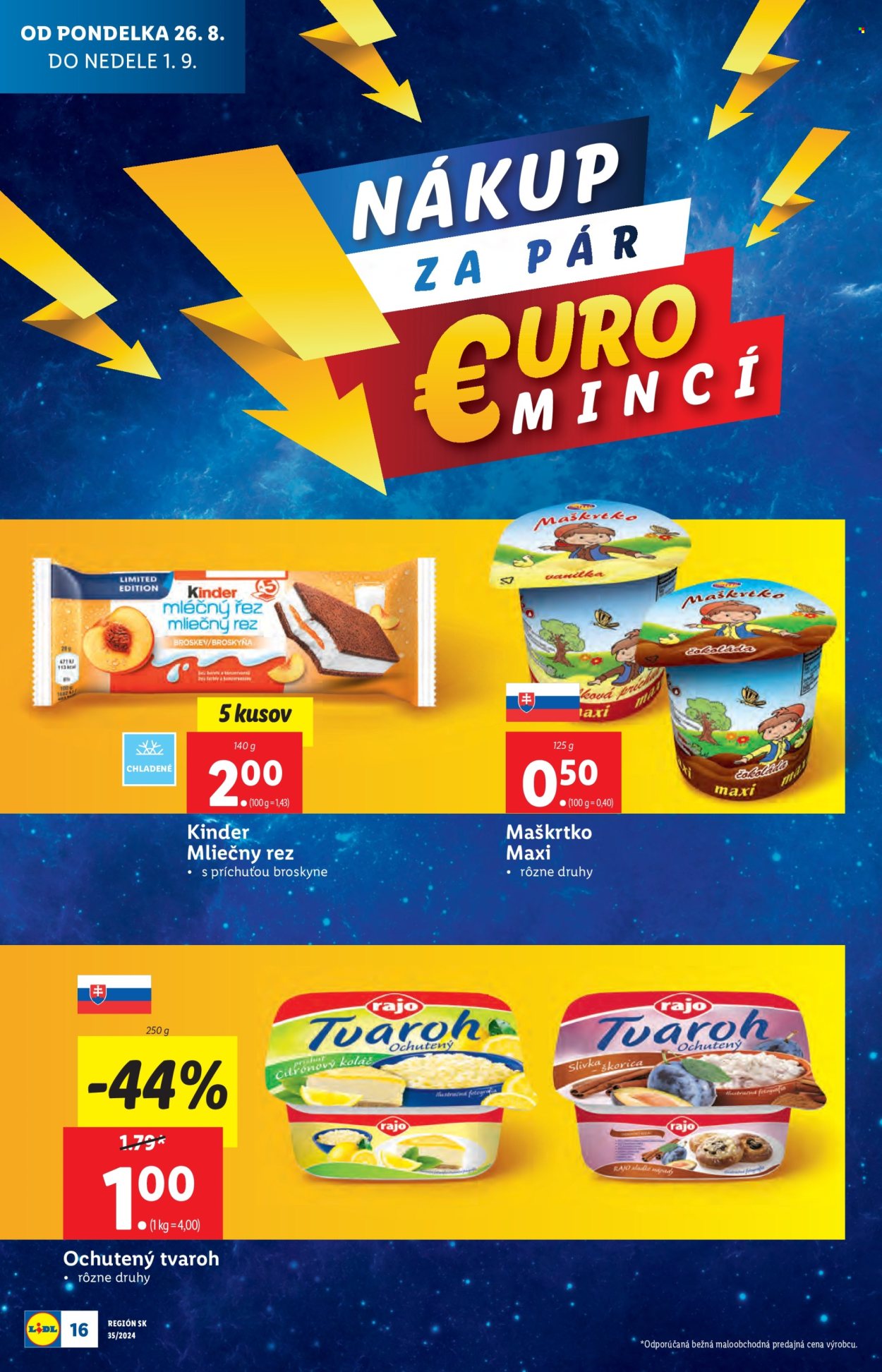 Leták Lidl - 26.8.2024 - 1.9.2024. Strana 18