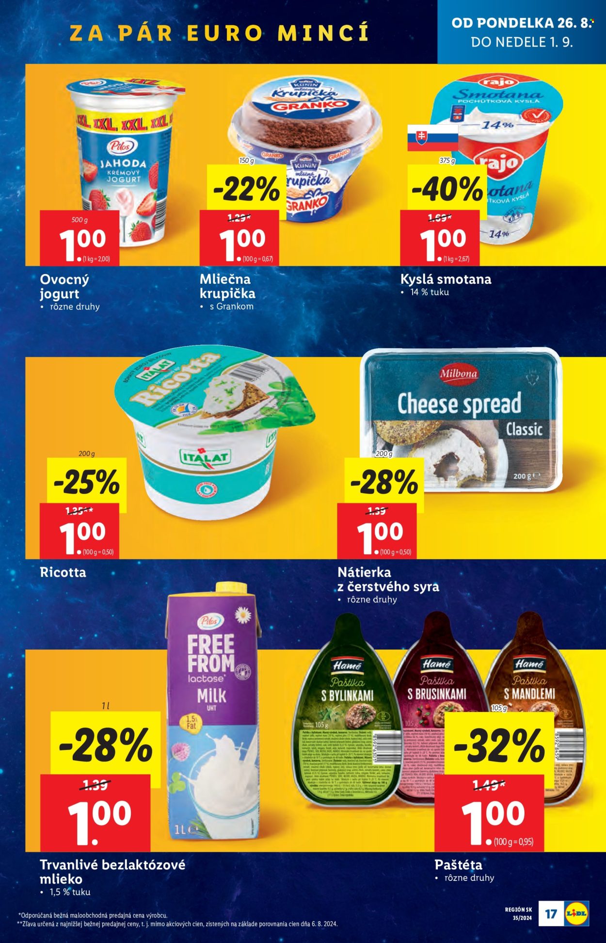 Leták Lidl - 26.8.2024 - 1.9.2024. Strana 19