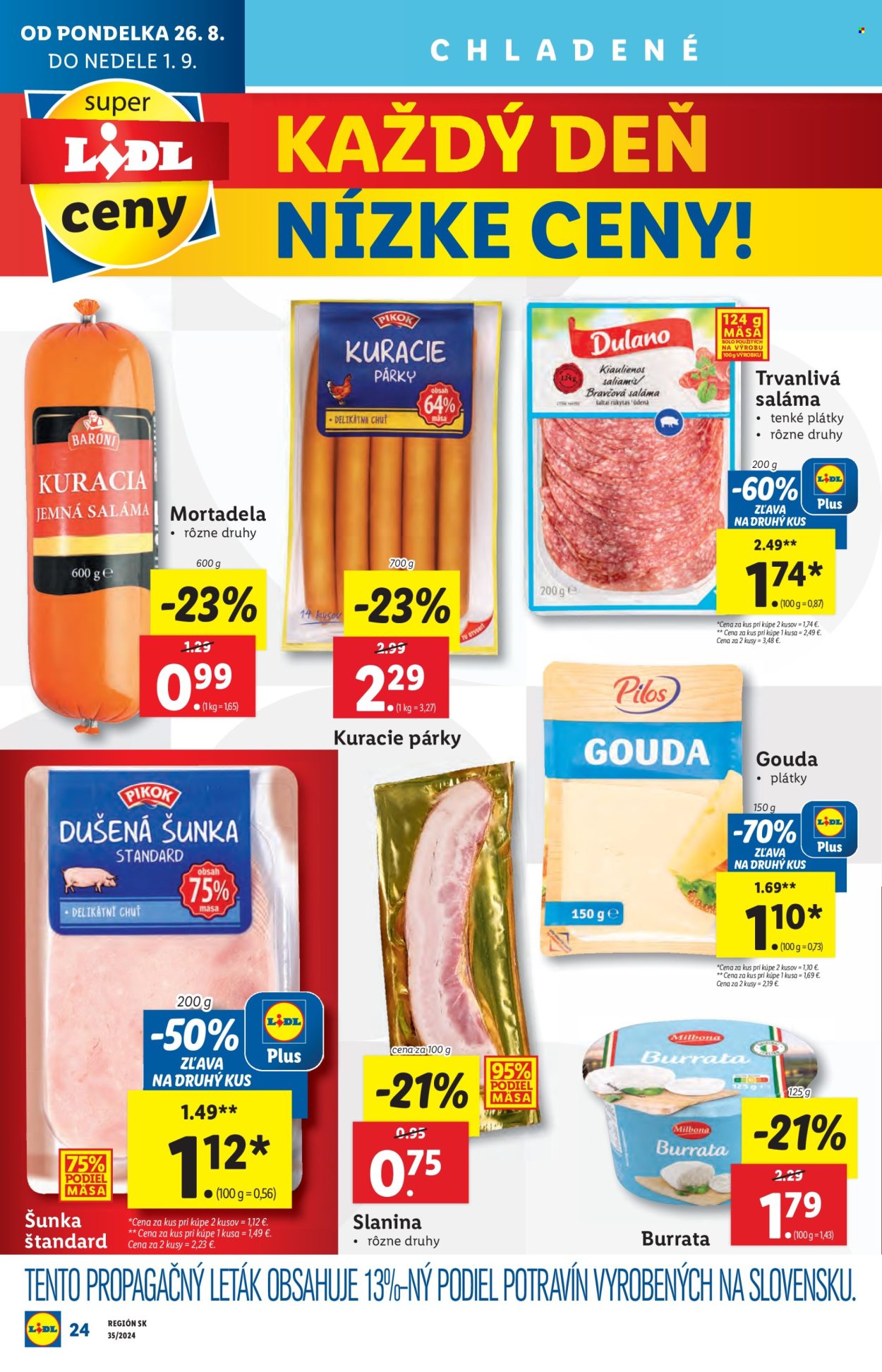 Leták Lidl - 26.8.2024 - 1.9.2024. Strana 26