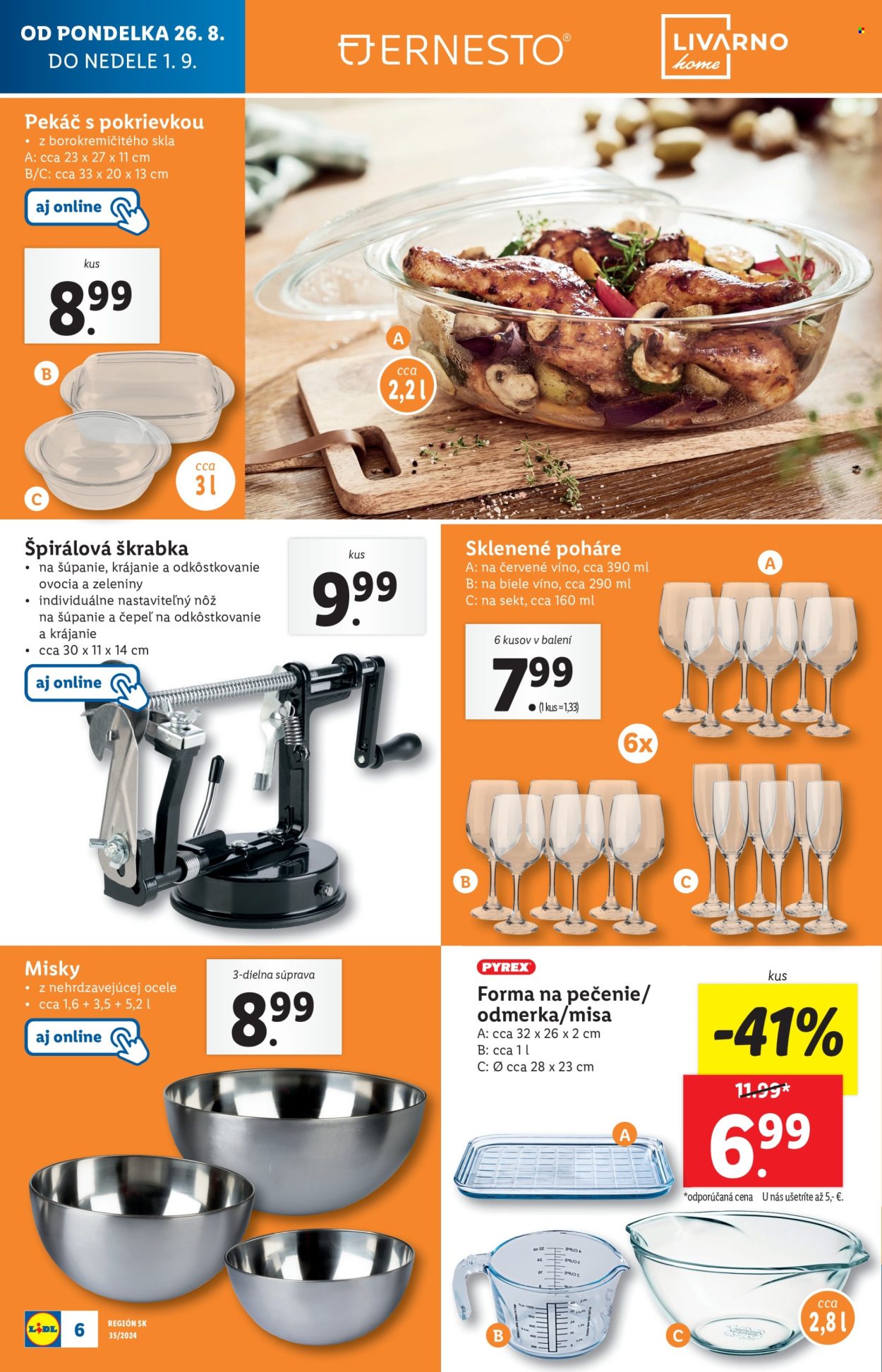 Leták Lidl - 26.8.2024 - 1.9.2024. Strana 6
