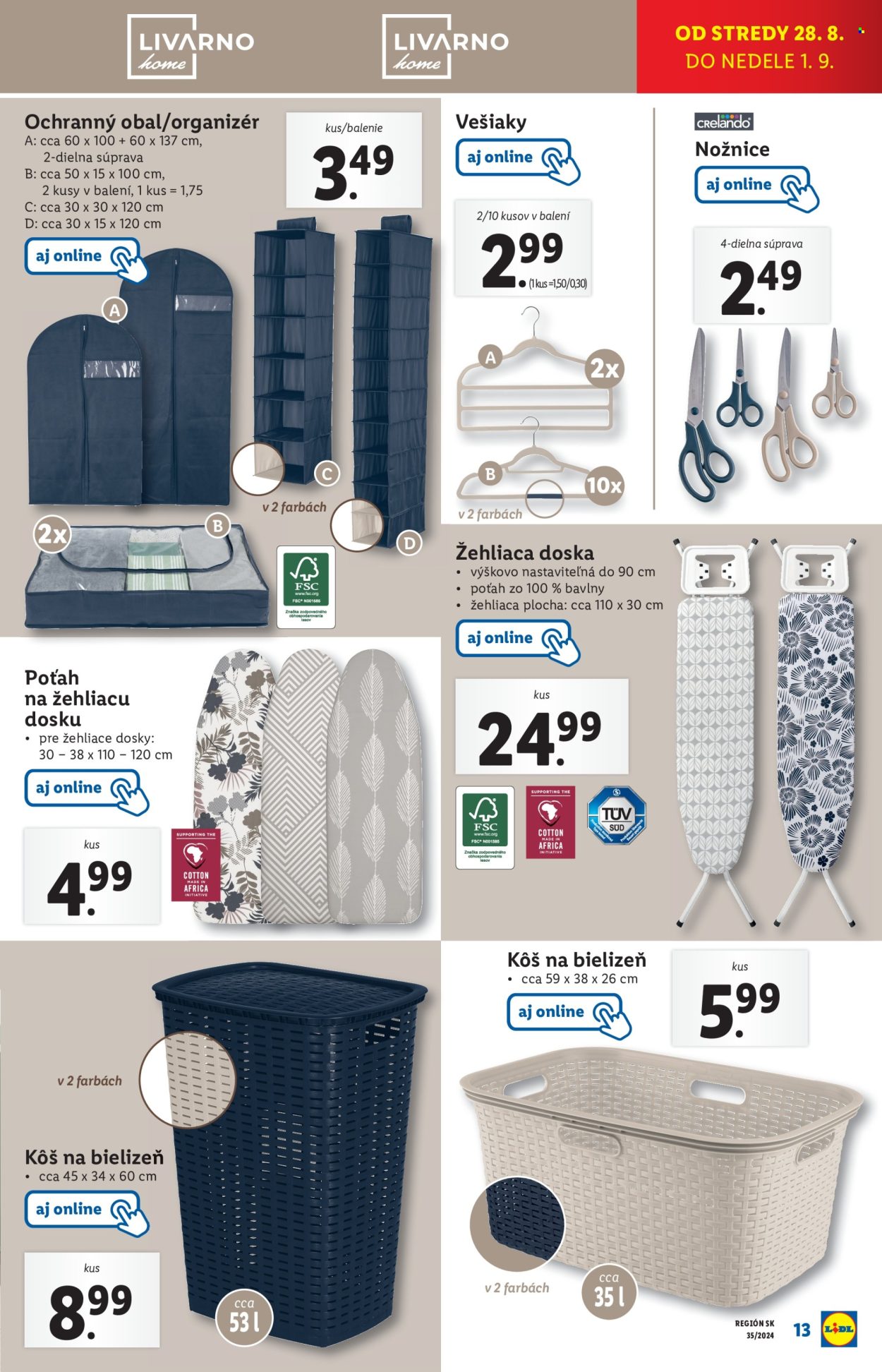 Leták Lidl - 26.8.2024 - 1.9.2024. Strana 13
