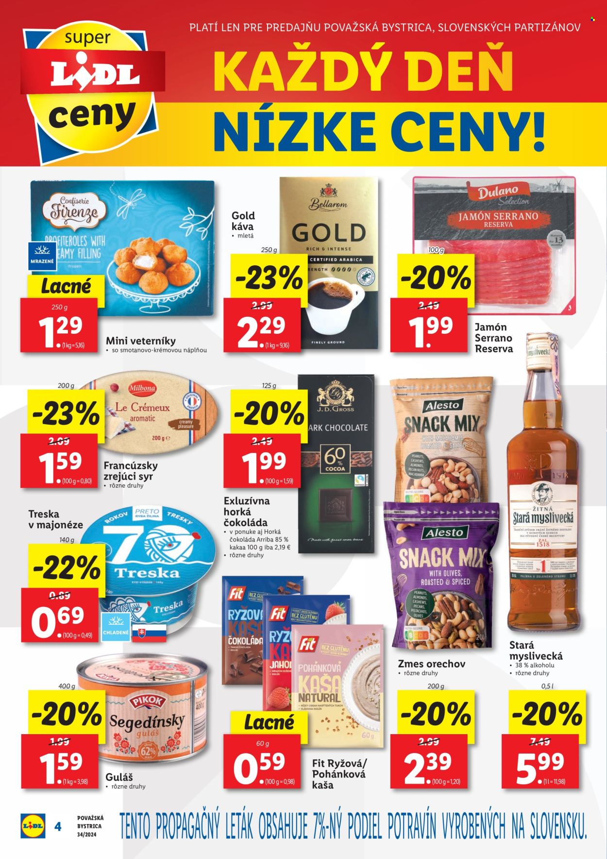 Leták Lidl - 22.8.2024 - 25.8.2024. Strana 4