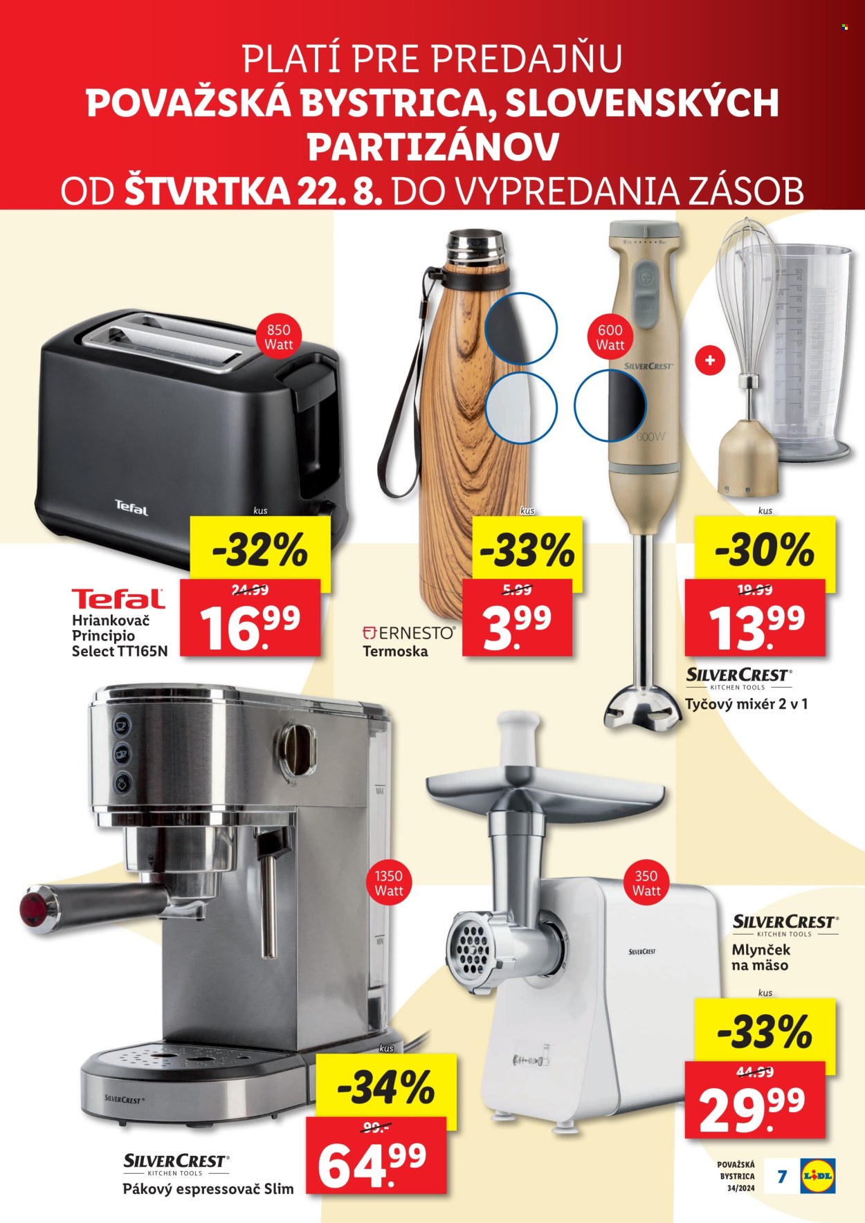 Leták Lidl - 22.8.2024 - 25.8.2024. Strana 7