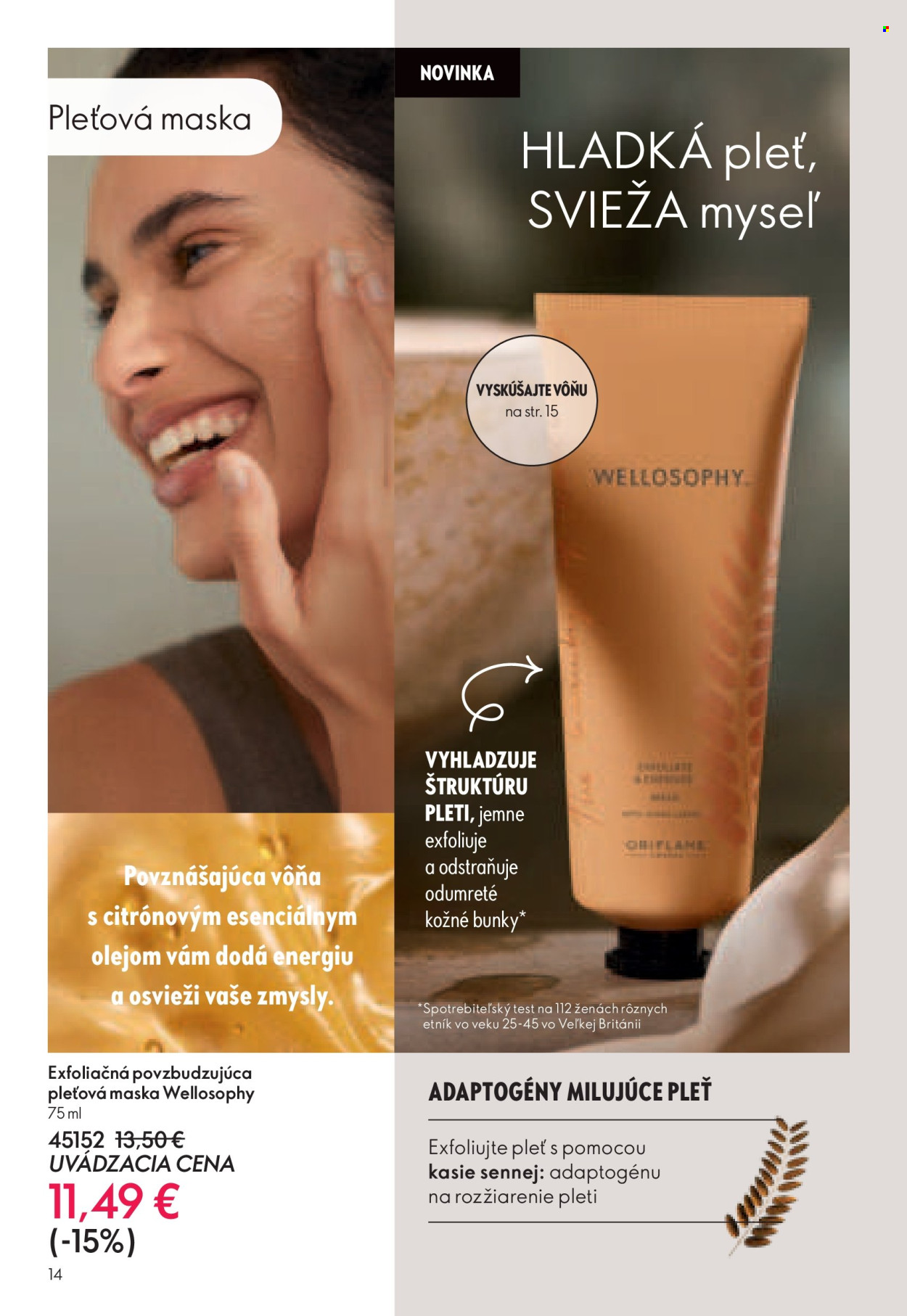 Leták Oriflame - 10.9.2024 - 30.9.2024. Strana 14