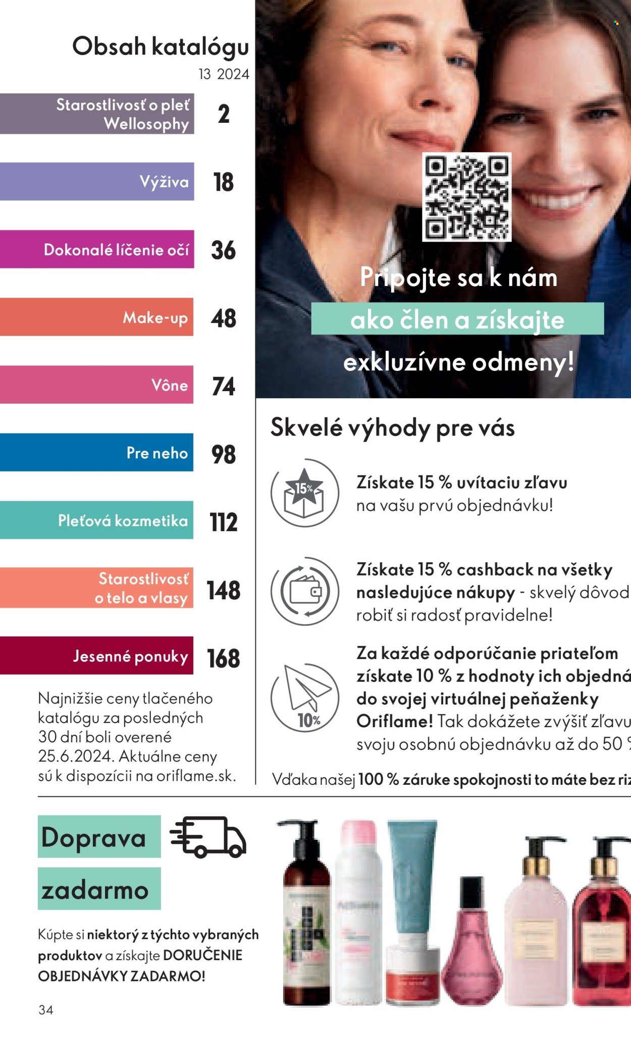 Leták Oriflame - 10.9.2024 - 30.9.2024. Strana 34