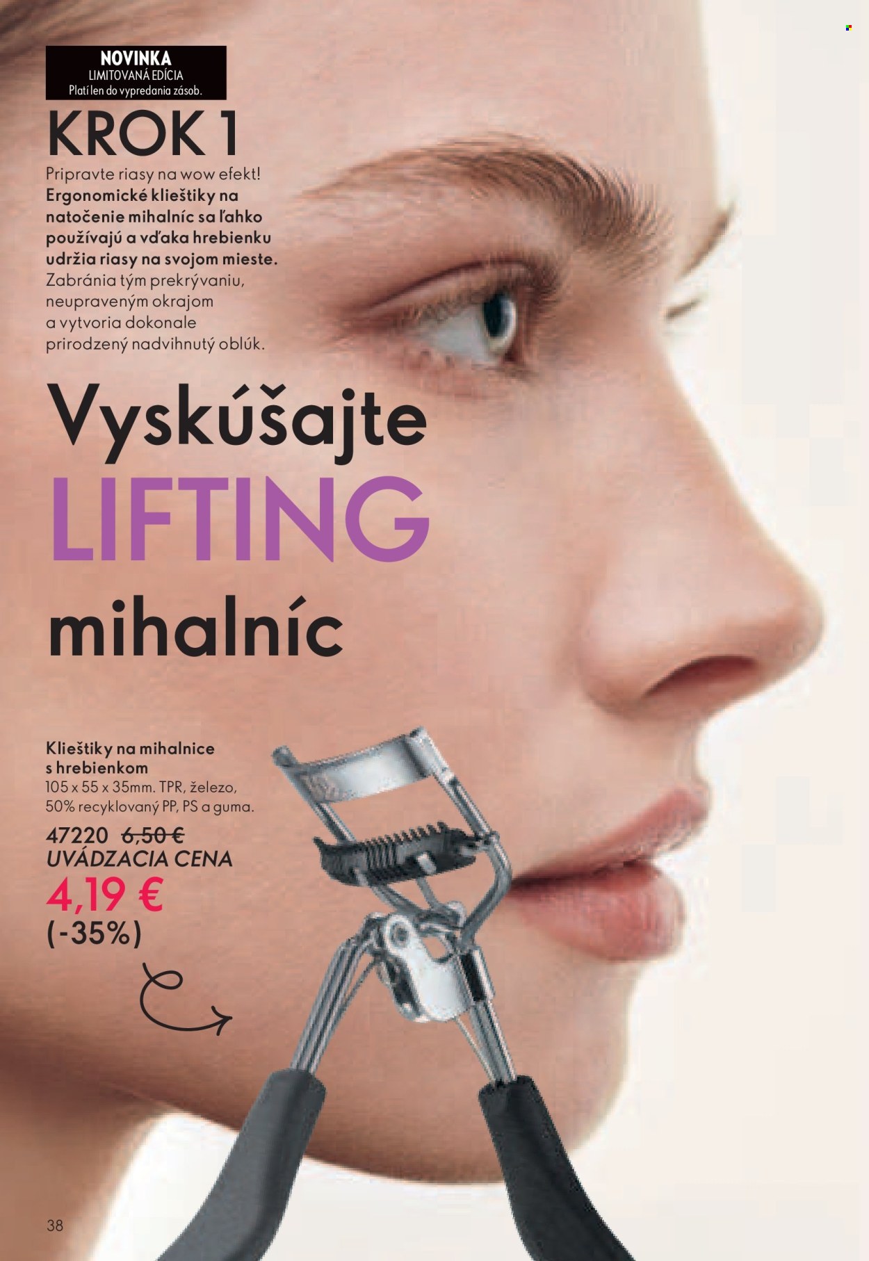Leták Oriflame - 10.9.2024 - 30.9.2024. Strana 38