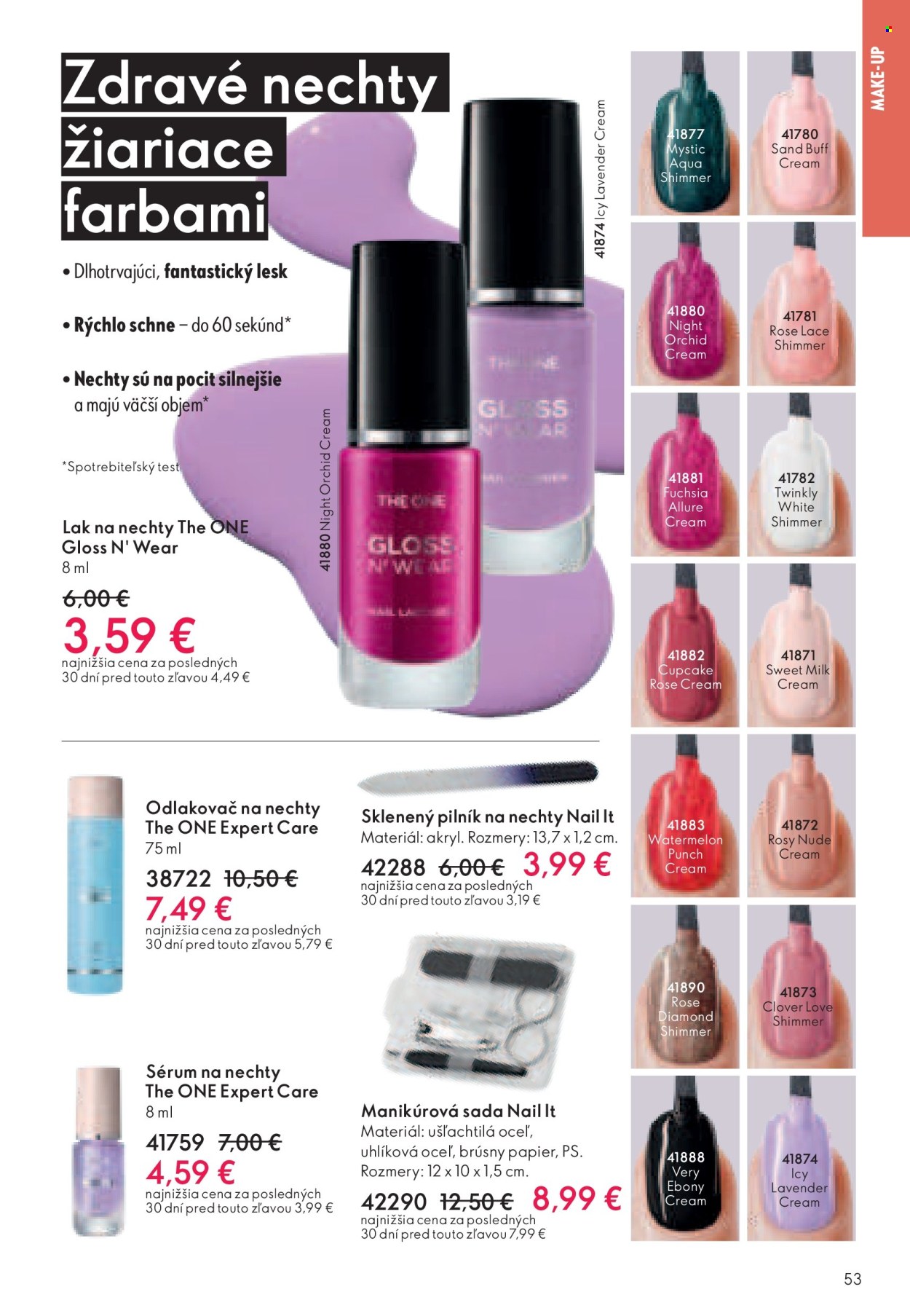 Leták Oriflame - 10.9.2024 - 30.9.2024. Strana 53