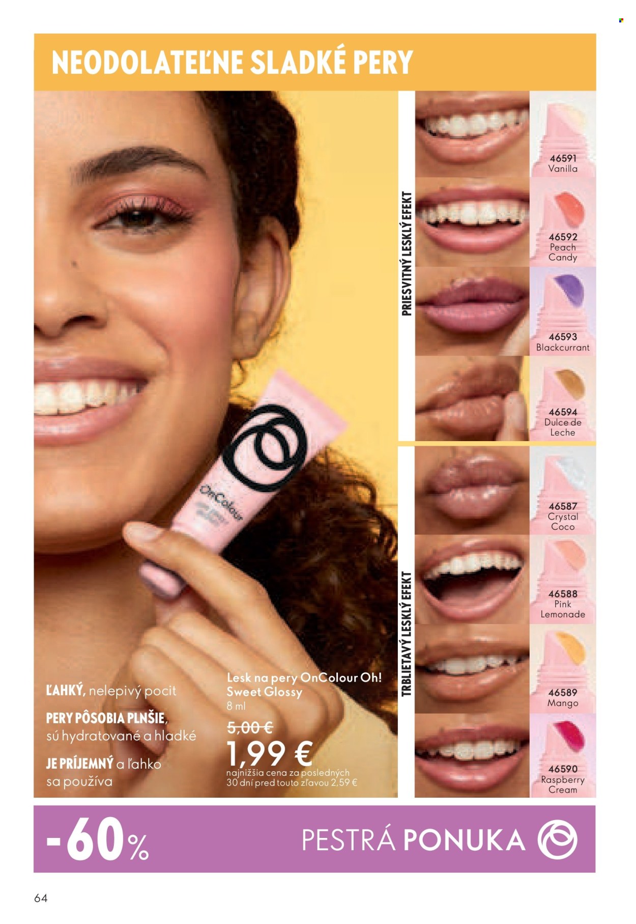 Leták Oriflame - 10.9.2024 - 30.9.2024. Strana 64