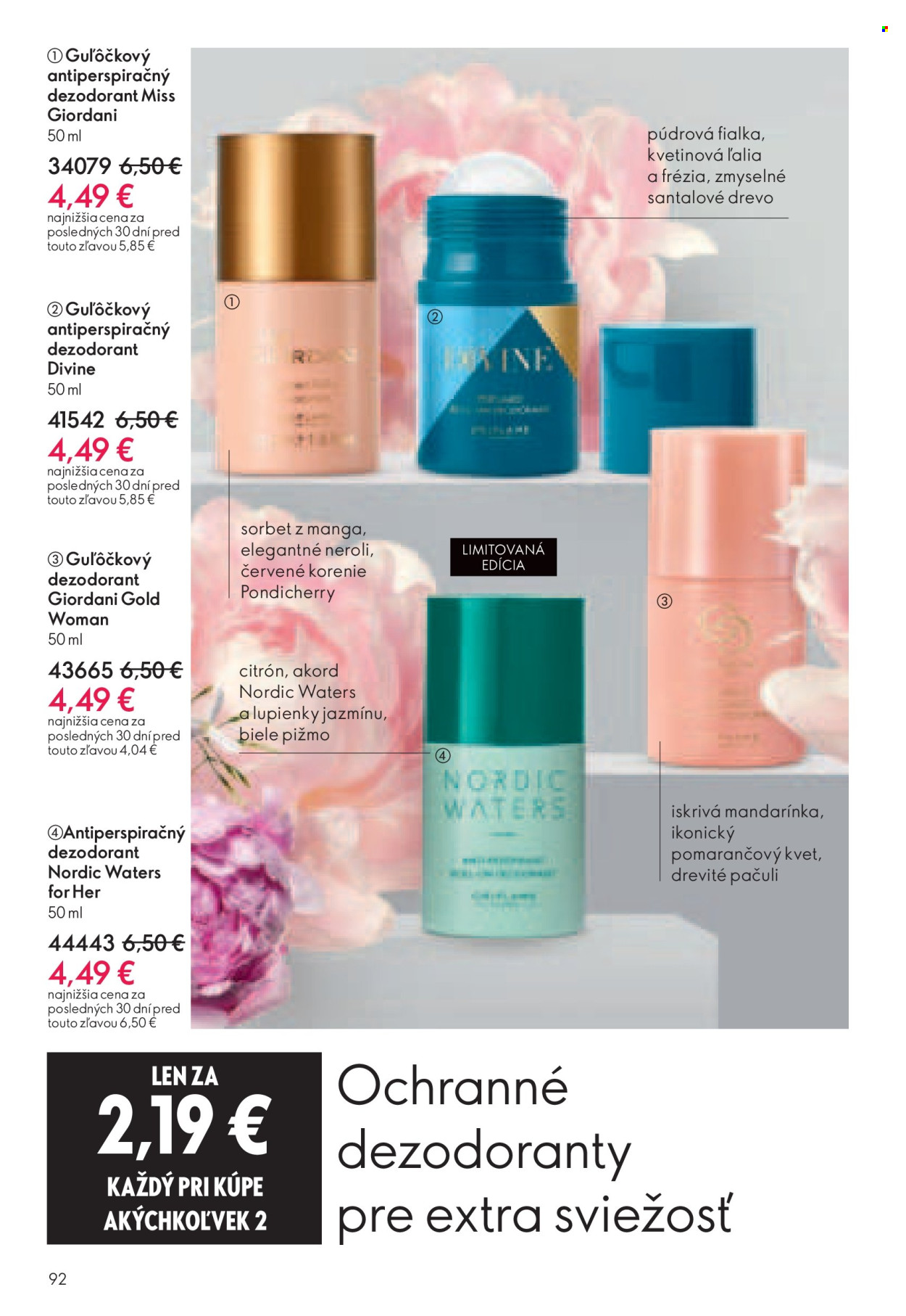 Leták Oriflame - 10.9.2024 - 30.9.2024. Strana 92