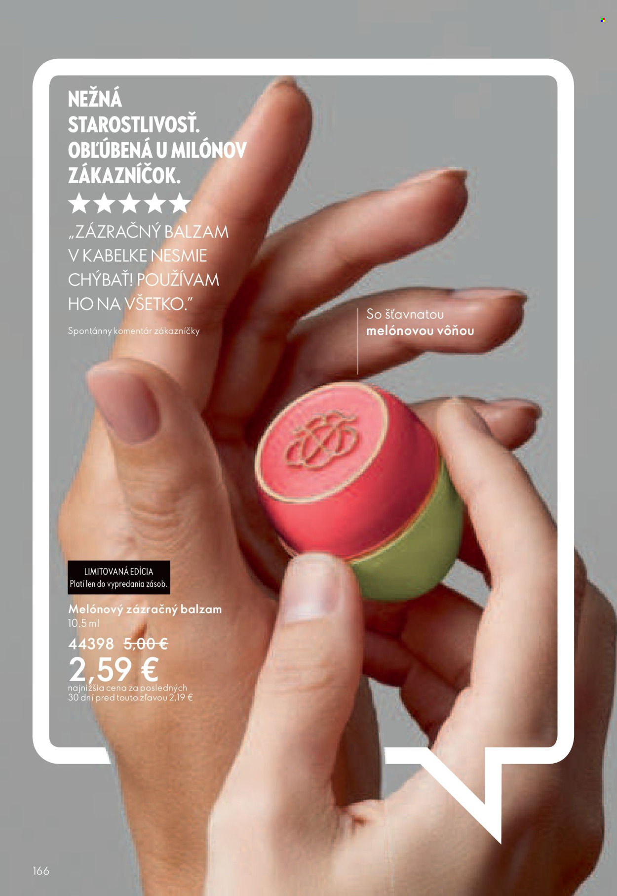 Leták Oriflame - 10.9.2024 - 30.9.2024. Strana 166