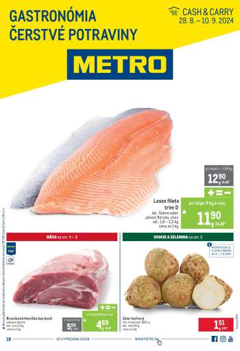 Leták Metro - 28.8.2024 - 10.9.2024.