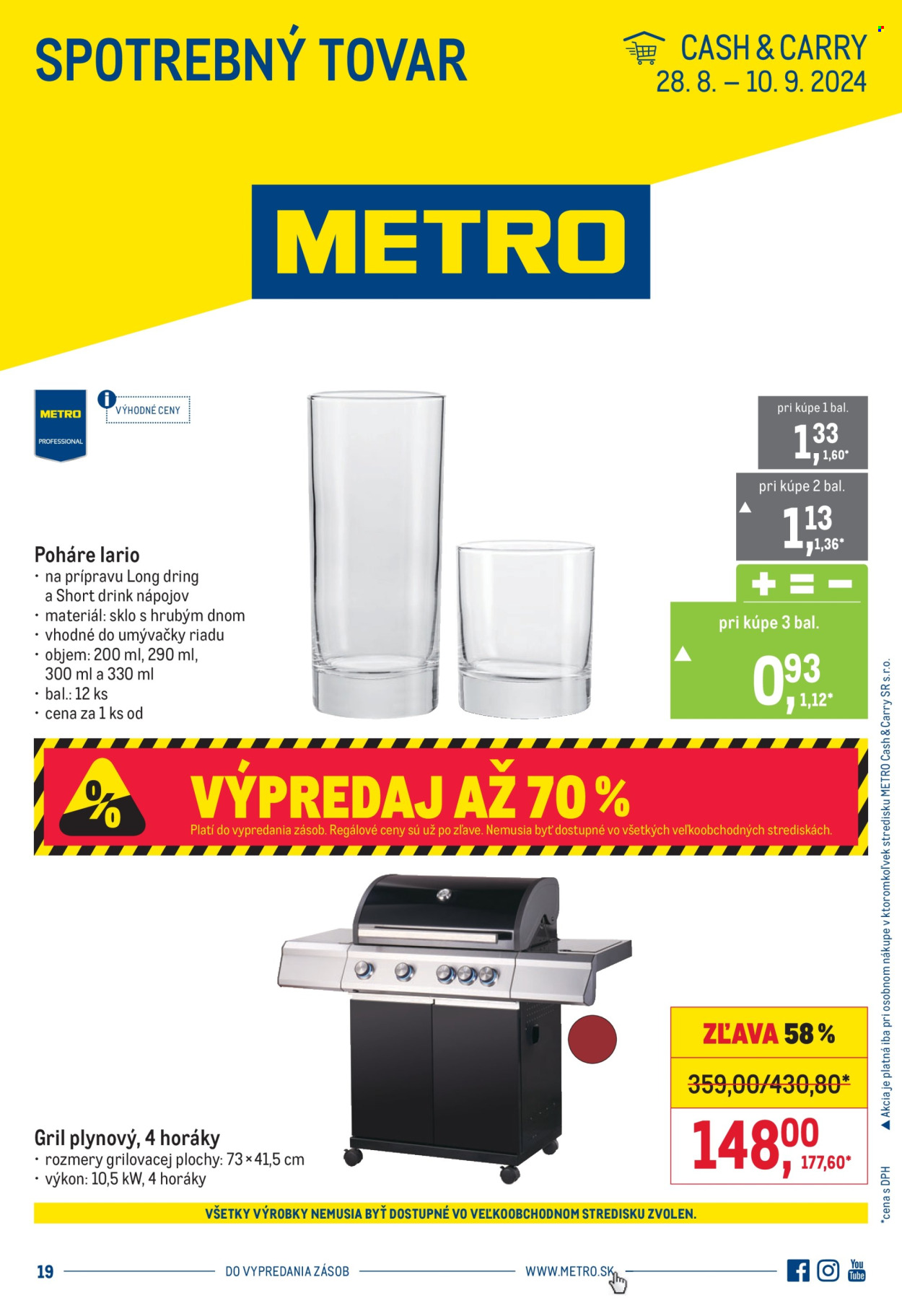 Leták Metro - 28.8.2024 - 10.9.2024. Strana 1