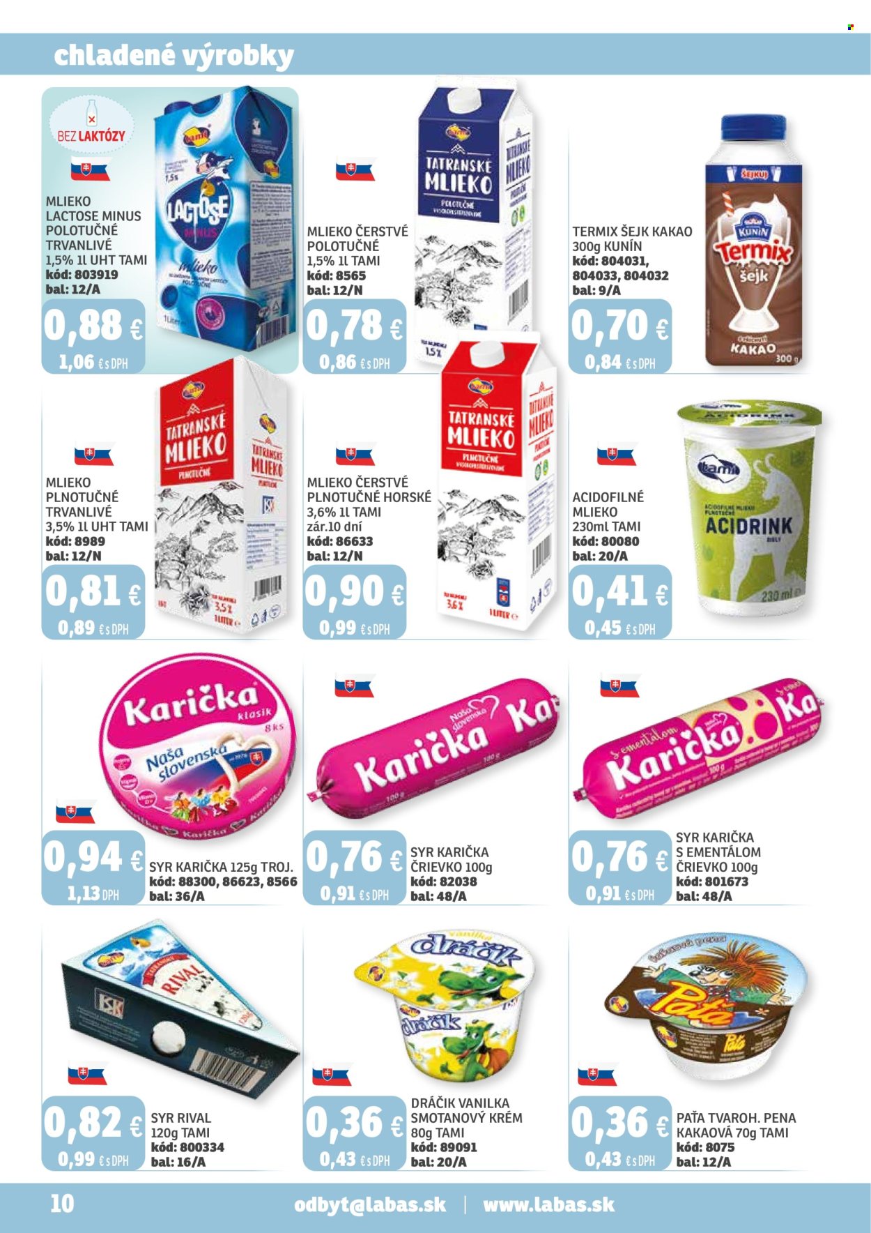 Leták Labaš - 23.8.2024 - 5.9.2024. Strana 10