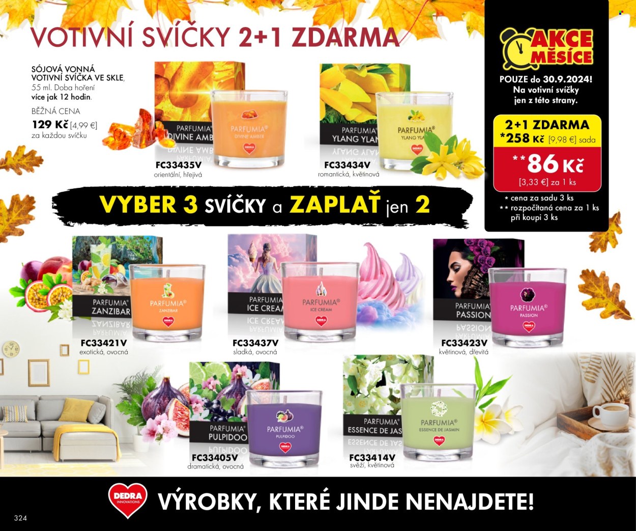 Leták Dedra - 23.8.2024 - 22.11.2024. Strana 24