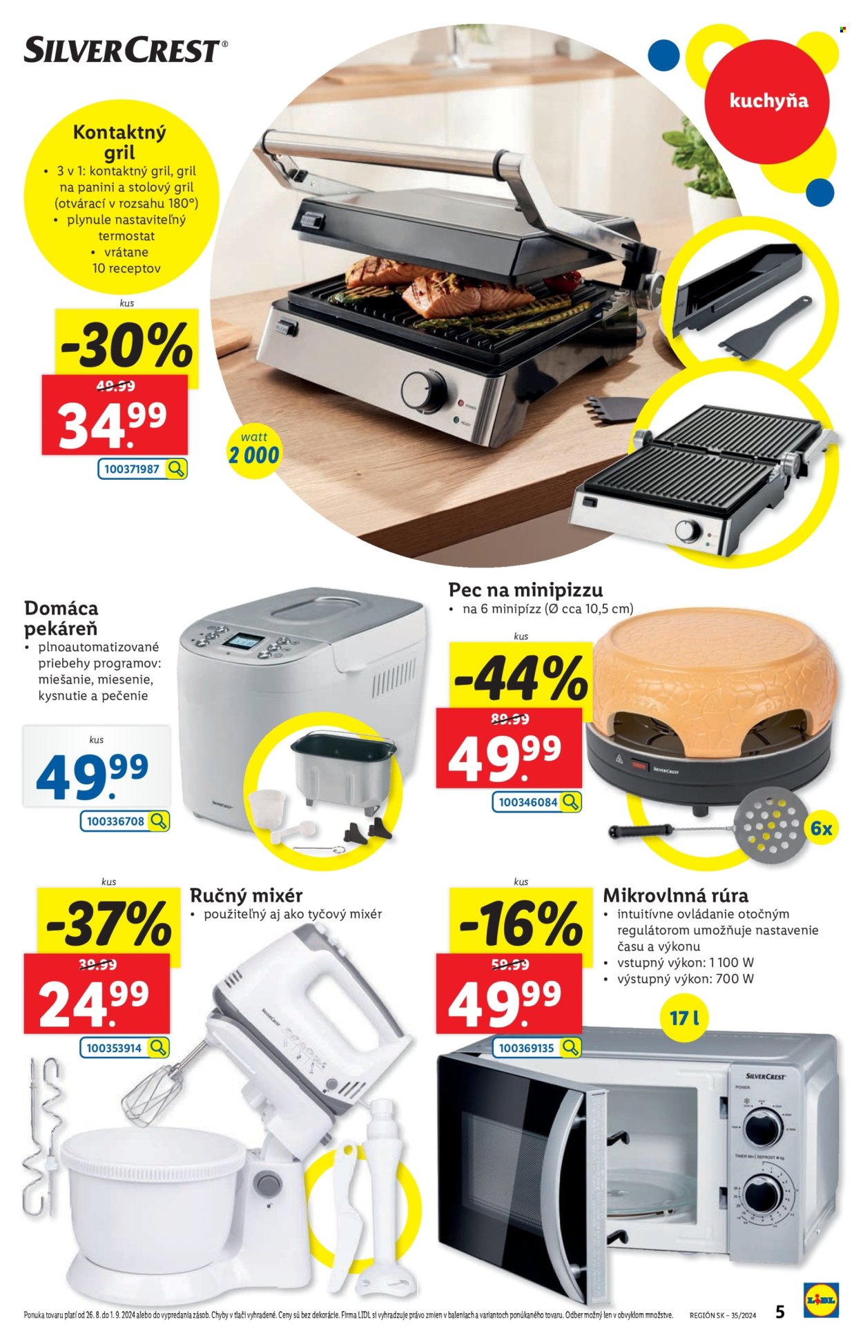 Leták Lidl - 26.8.2024 - 1.9.2024. Strana 5
