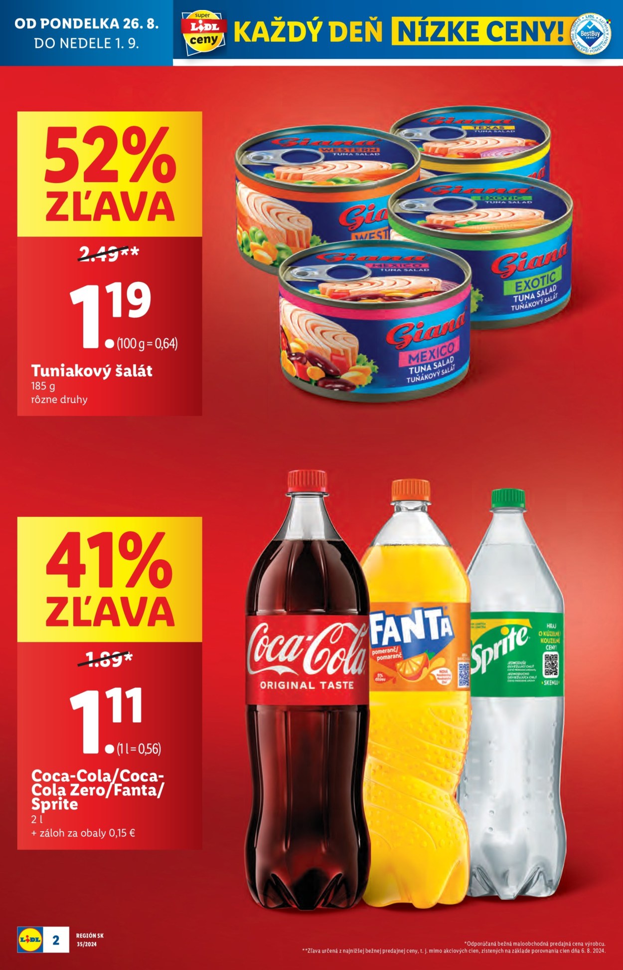 Leták Lidl - 28.8.2024 - 1.9.2024. Strana 4