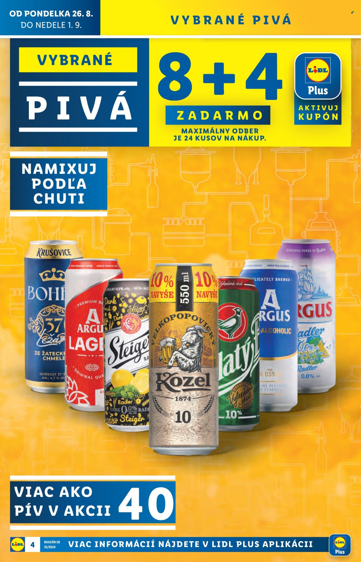 Leták Lidl - 28.8.2024 - 1.9.2024. Strana 6