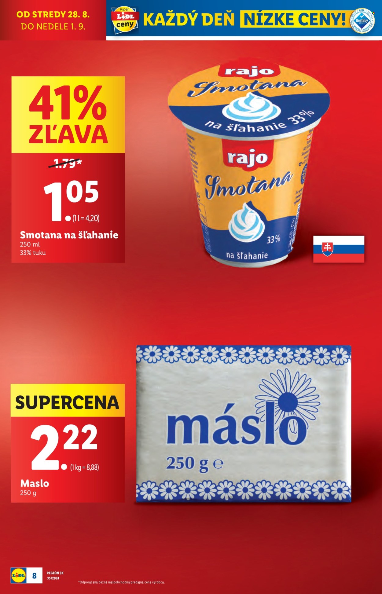 Leták Lidl - 28.8.2024 - 1.9.2024. Strana 10