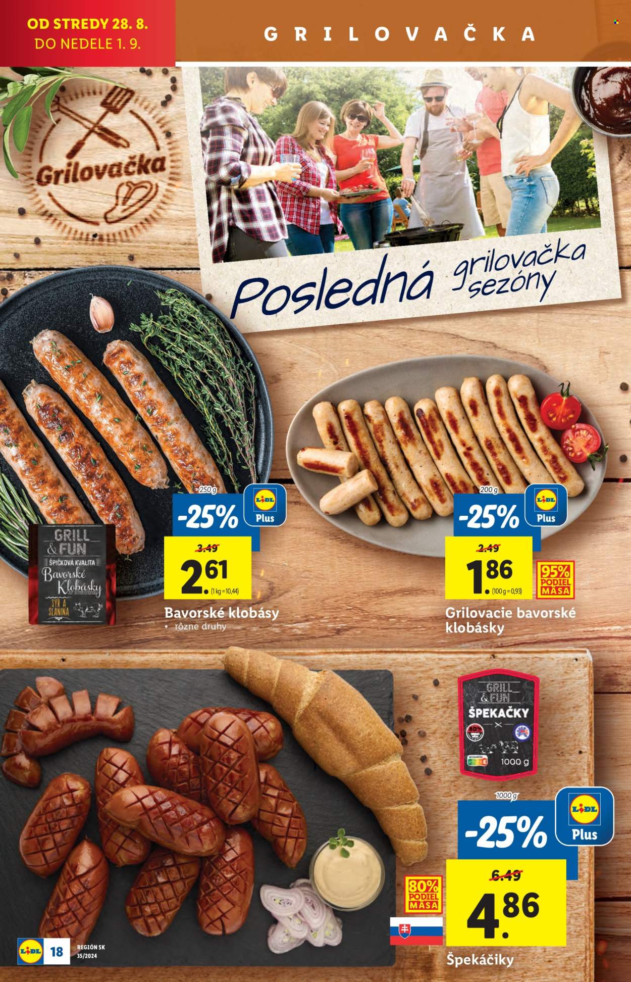 Leták Lidl - 28.8.2024 - 1.9.2024. Strana 20