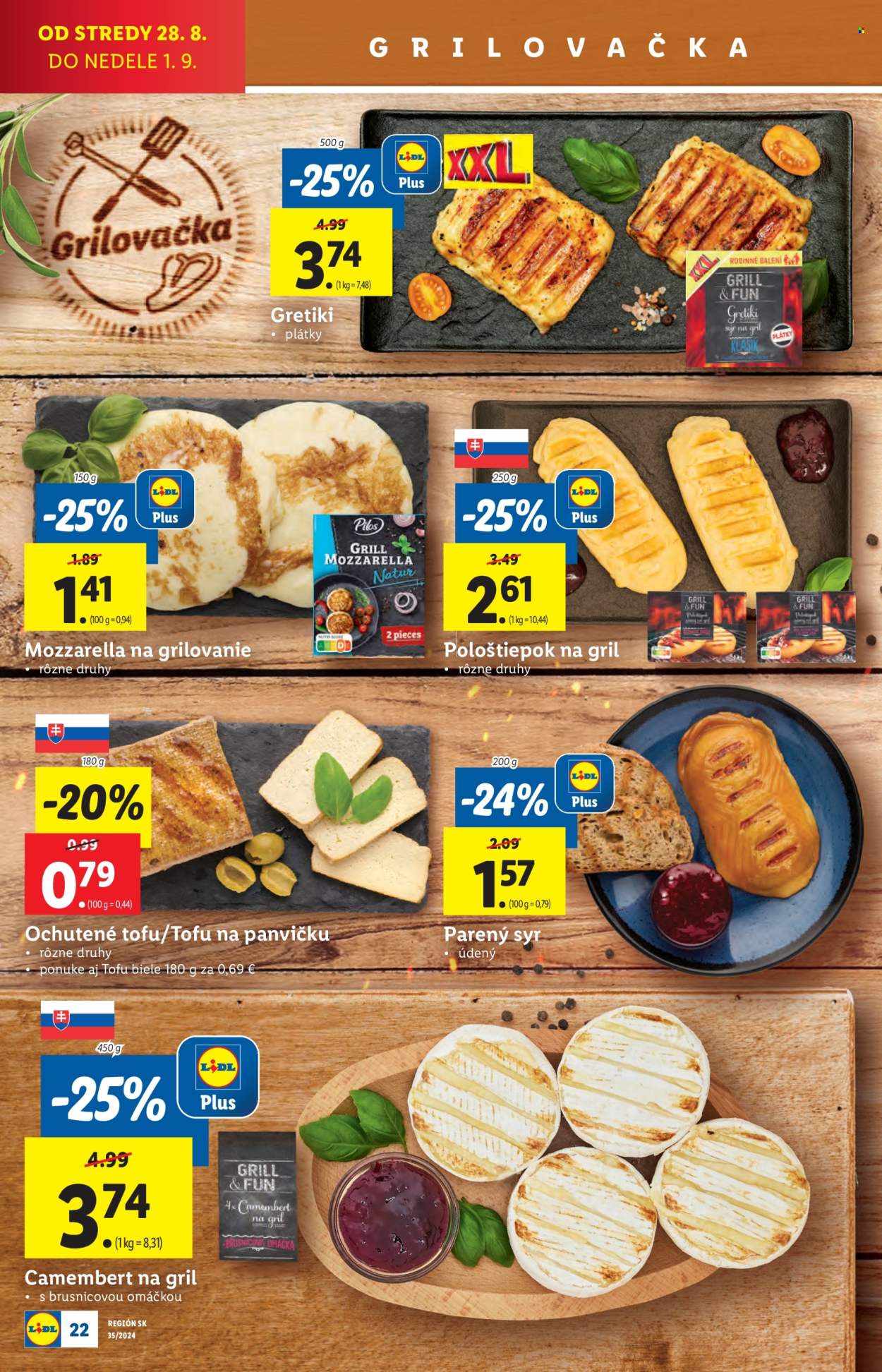 Leták Lidl - 28.8.2024 - 1.9.2024. Strana 24