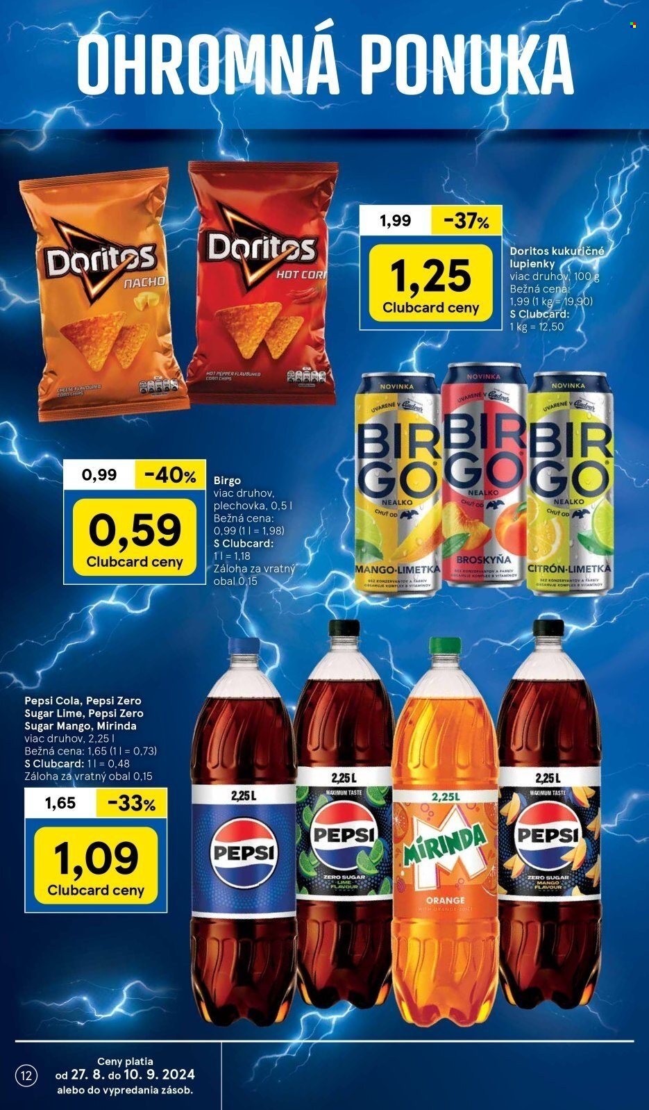 Leták TESCO hypermarket - 27.8.2024 - 3.9.2024. Strana 12