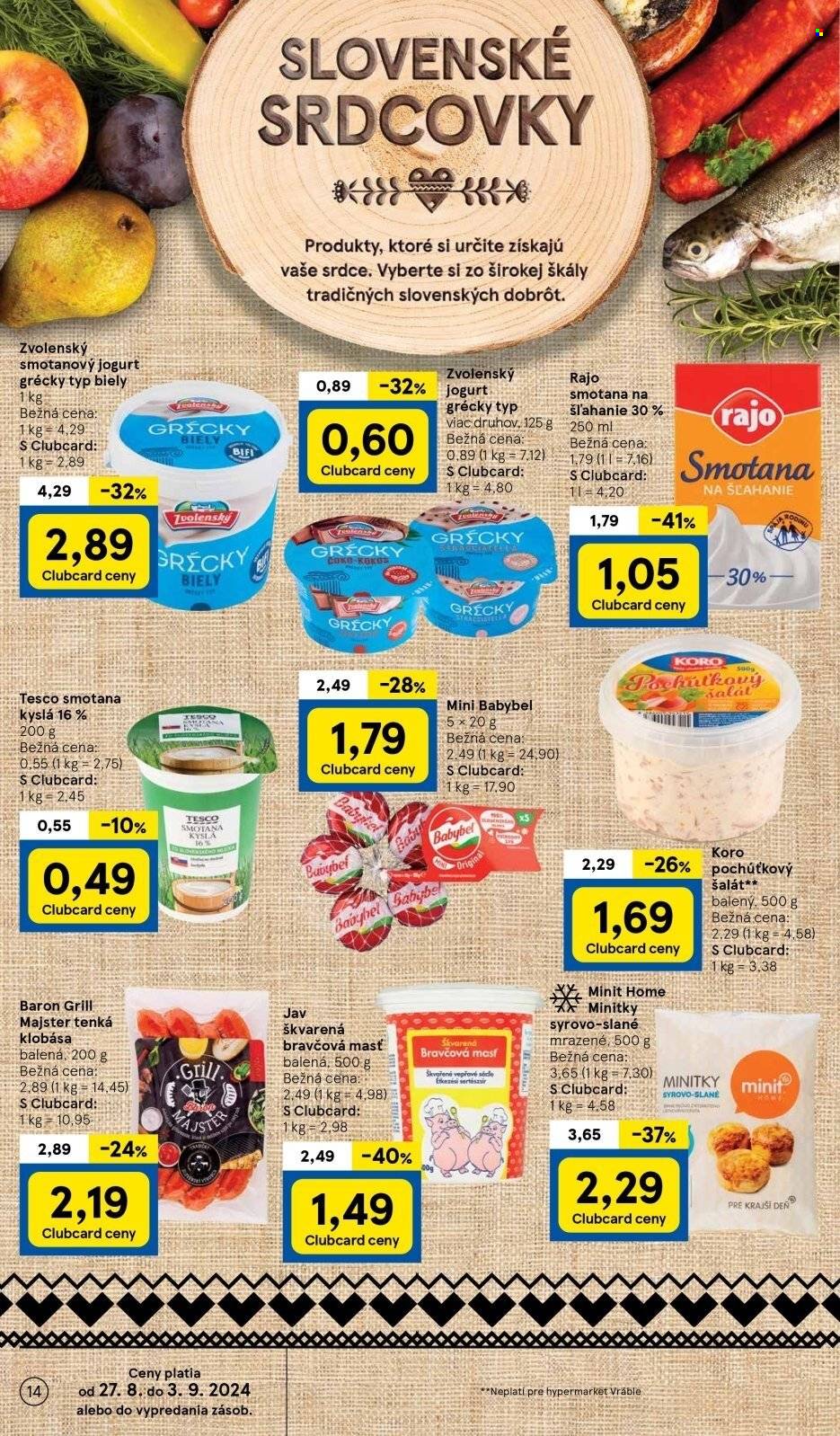 Leták TESCO hypermarket - 27.8.2024 - 3.9.2024. Strana 14