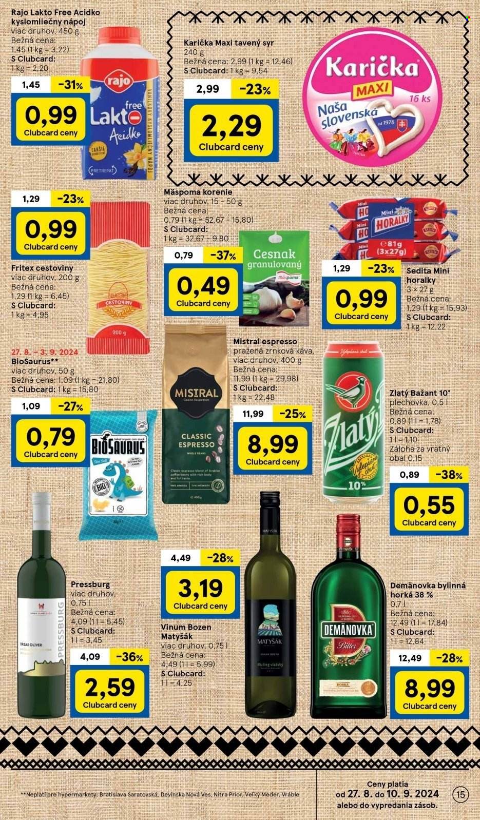 Leták TESCO hypermarket - 27.8.2024 - 3.9.2024. Strana 15