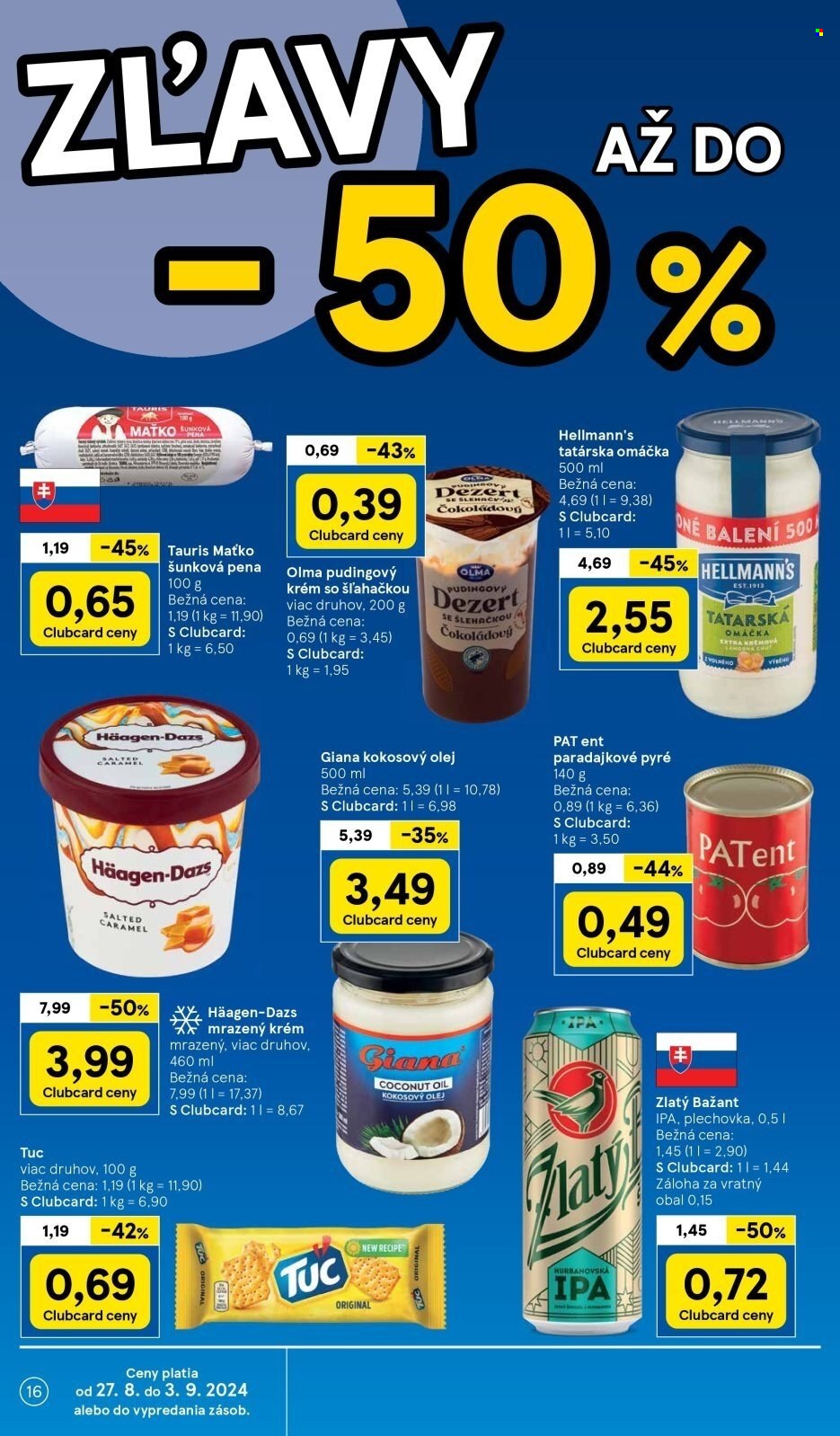 Leták TESCO hypermarket - 27.8.2024 - 3.9.2024. Strana 16