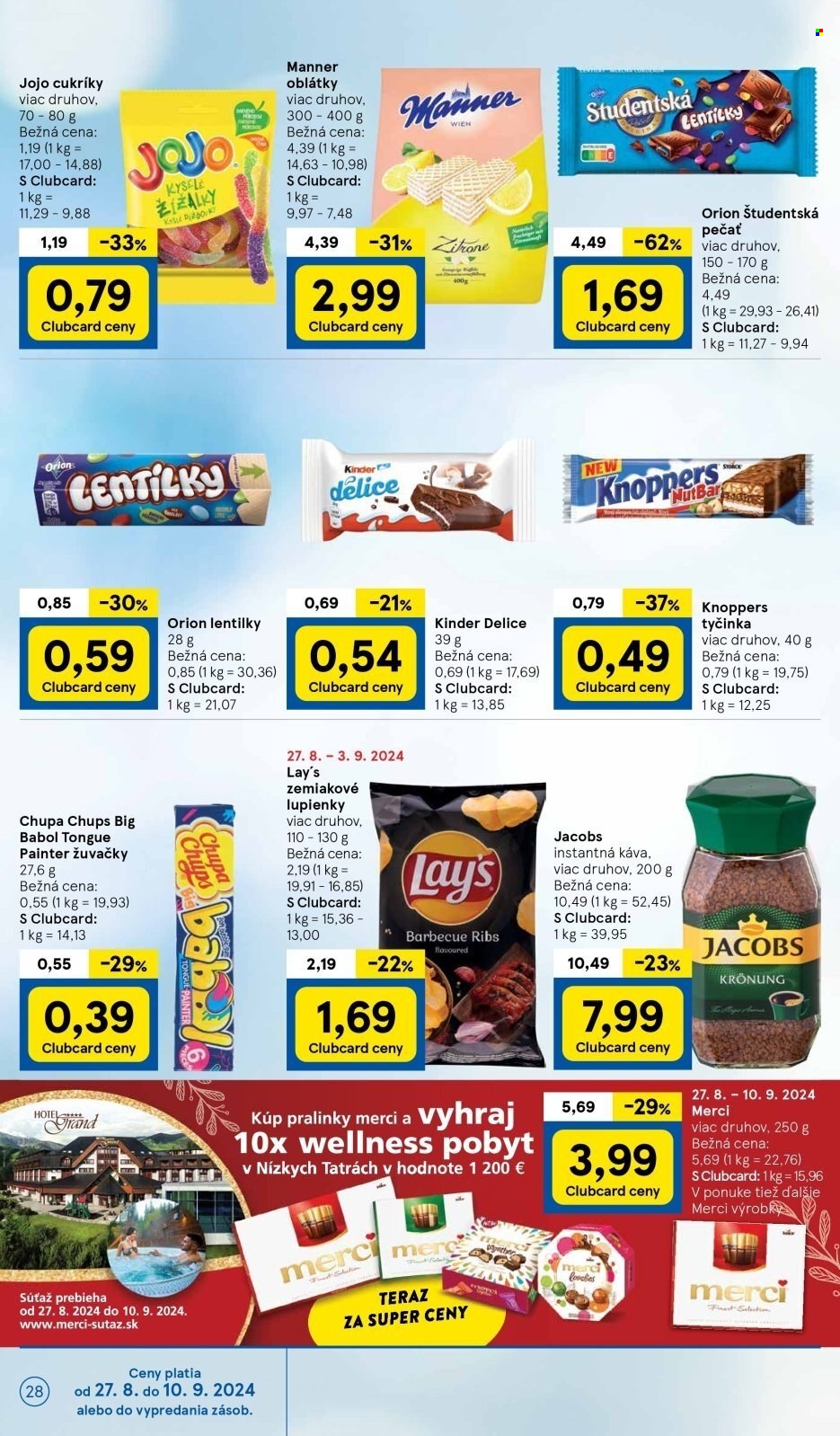 Leták TESCO hypermarket - 27.8.2024 - 3.9.2024. Strana 28