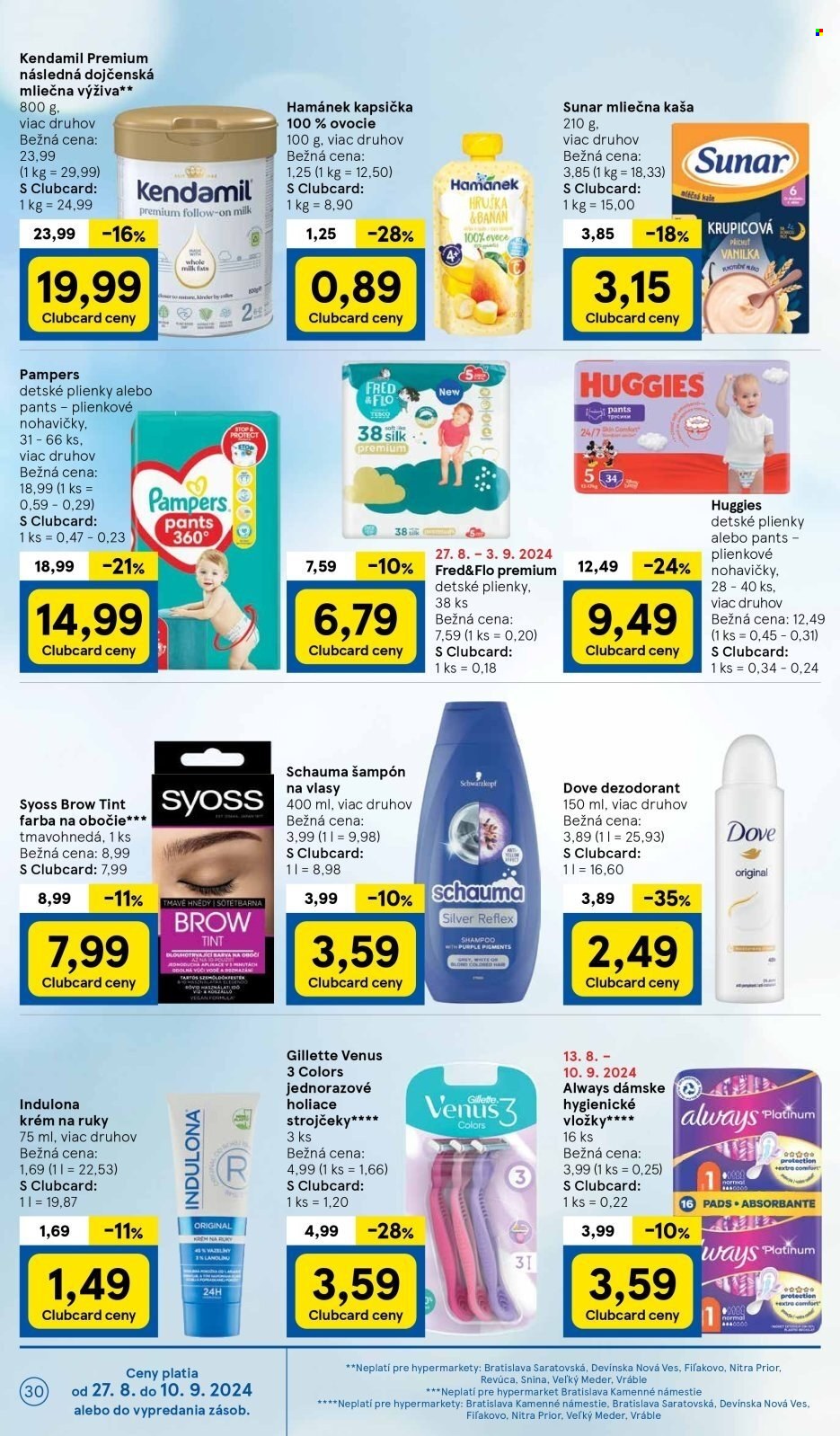 Leták TESCO hypermarket - 27.8.2024 - 3.9.2024. Strana 30