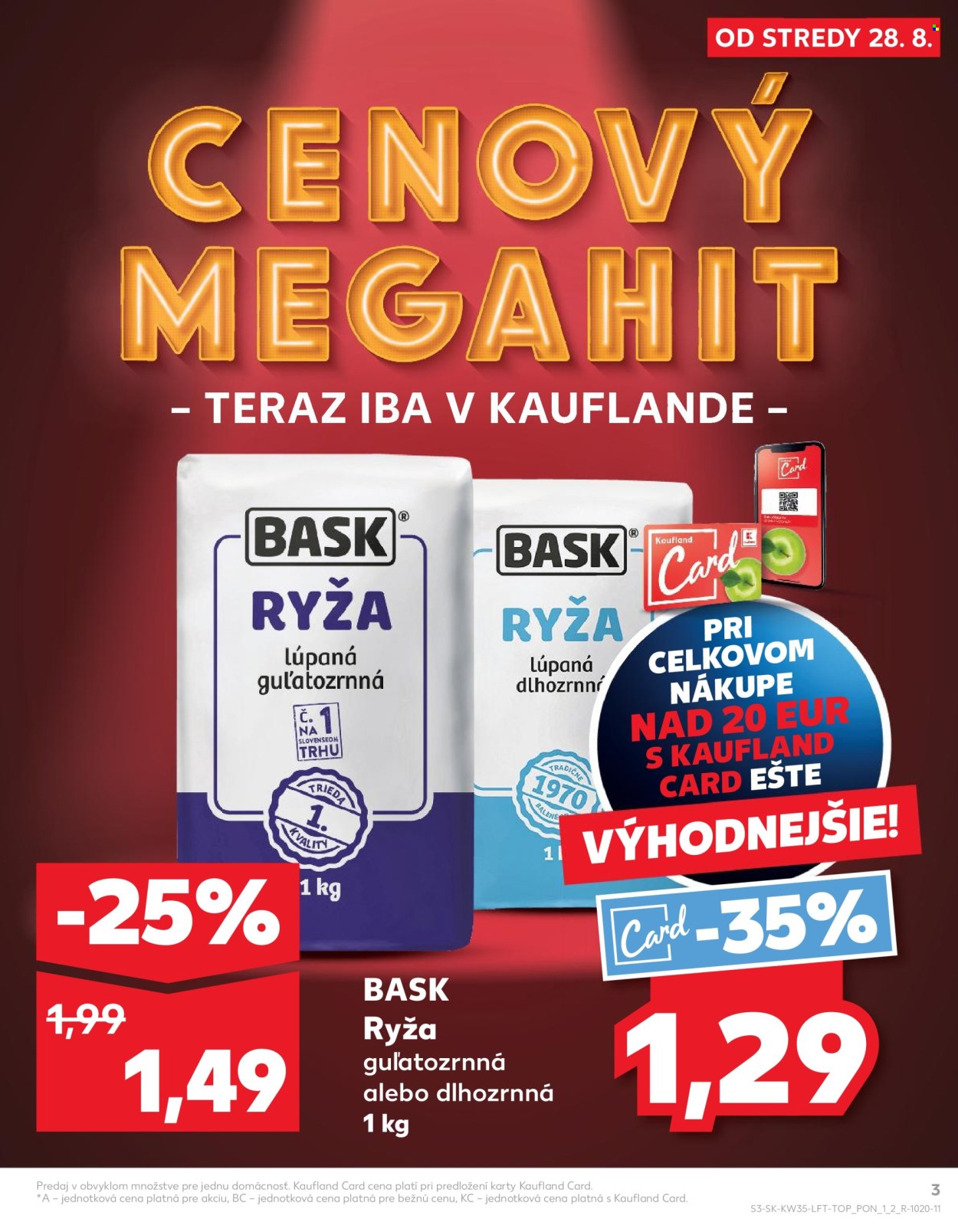 Leták Kaufland - 28.8.2024 - 4.9.2024. Strana 3