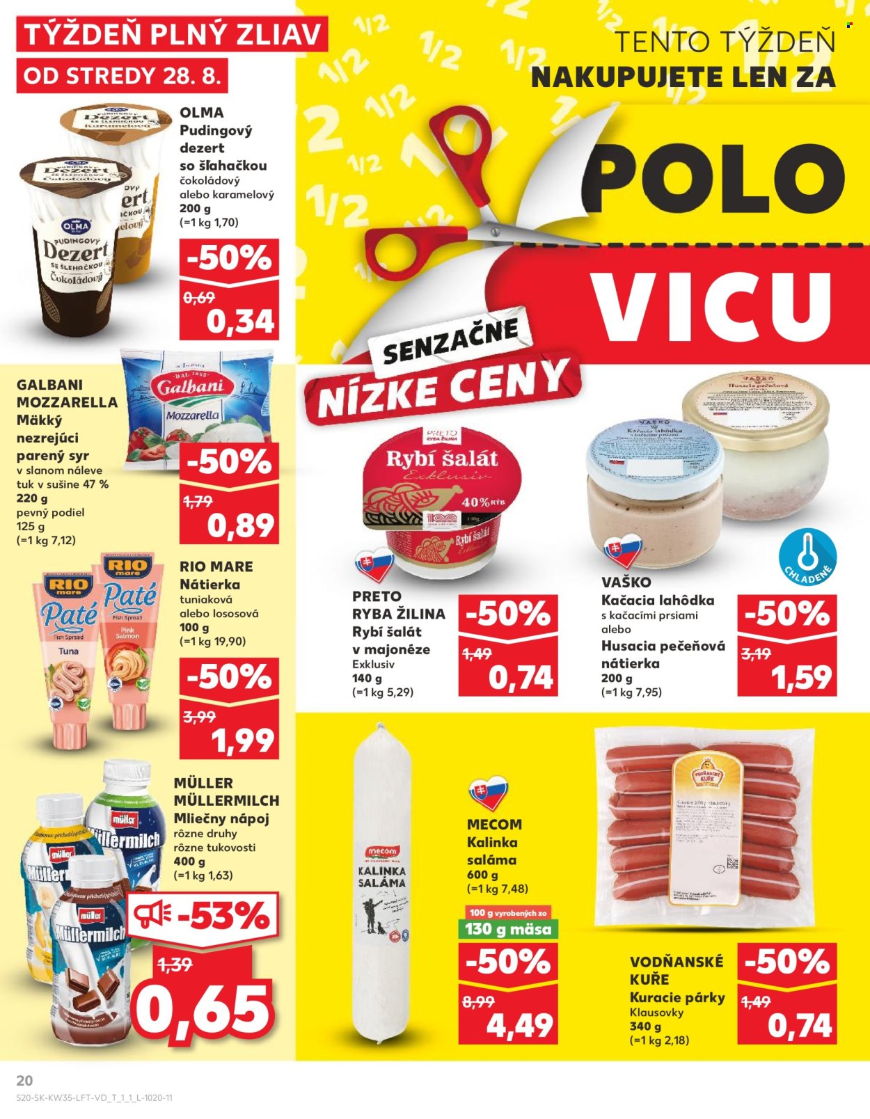 Leták Kaufland - 28.8.2024 - 4.9.2024. Strana 20