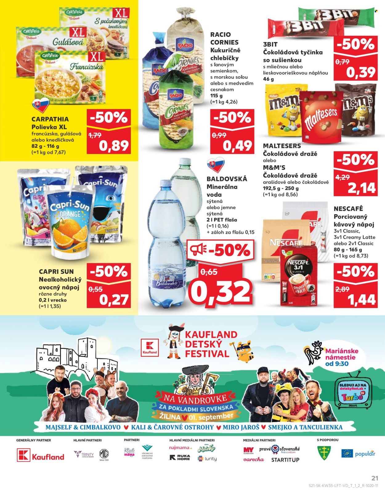 Leták Kaufland - 28.8.2024 - 4.9.2024. Strana 21