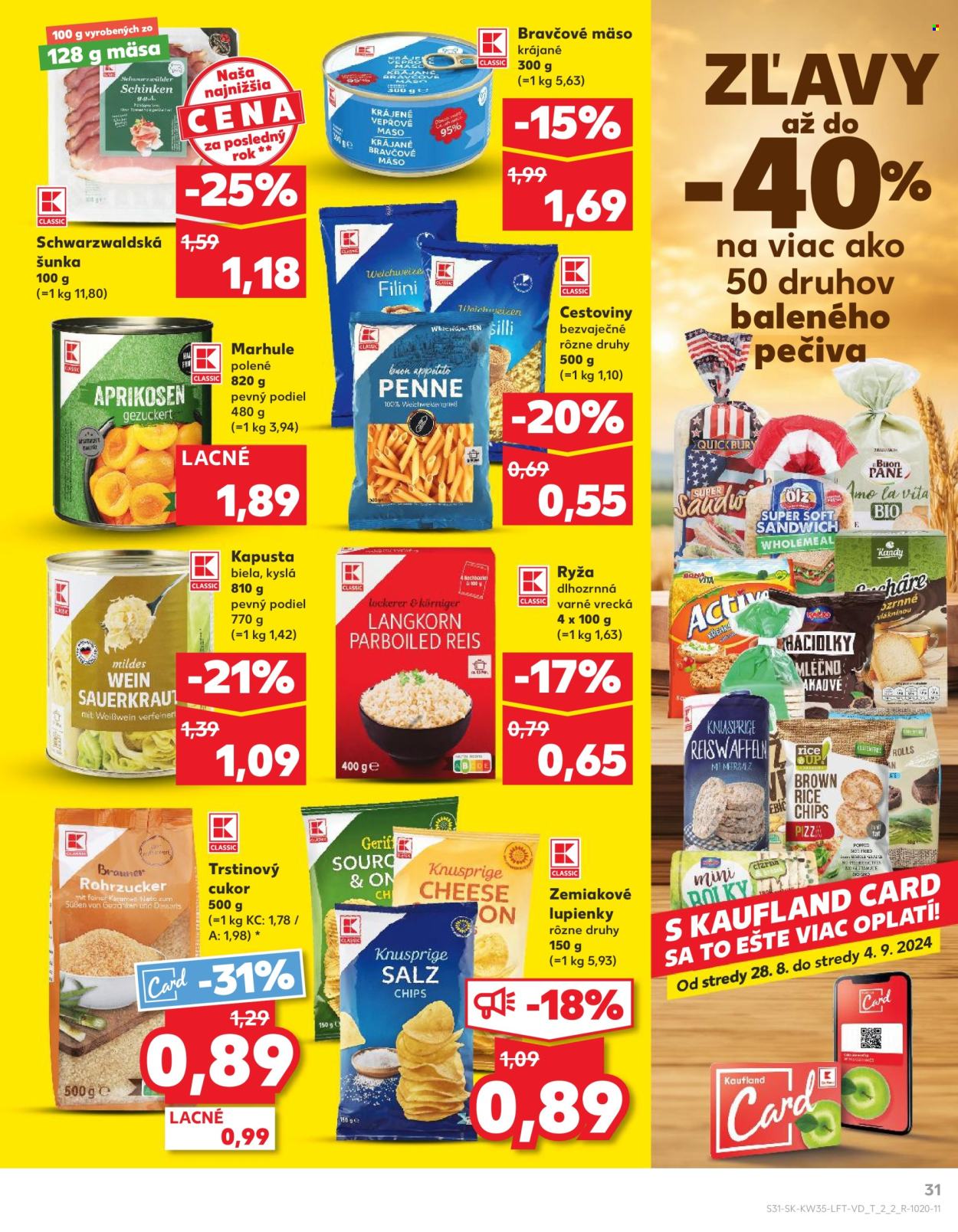 Leták Kaufland - 28.8.2024 - 4.9.2024. Strana 31