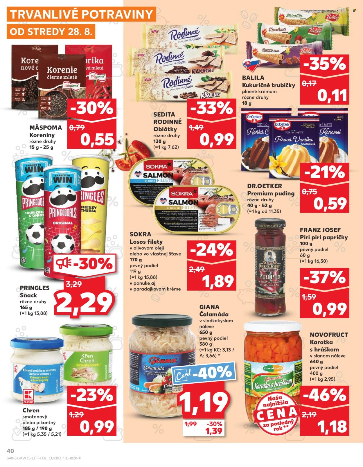 Leták Kaufland - 28.8.2024 - 4.9.2024. Strana 40