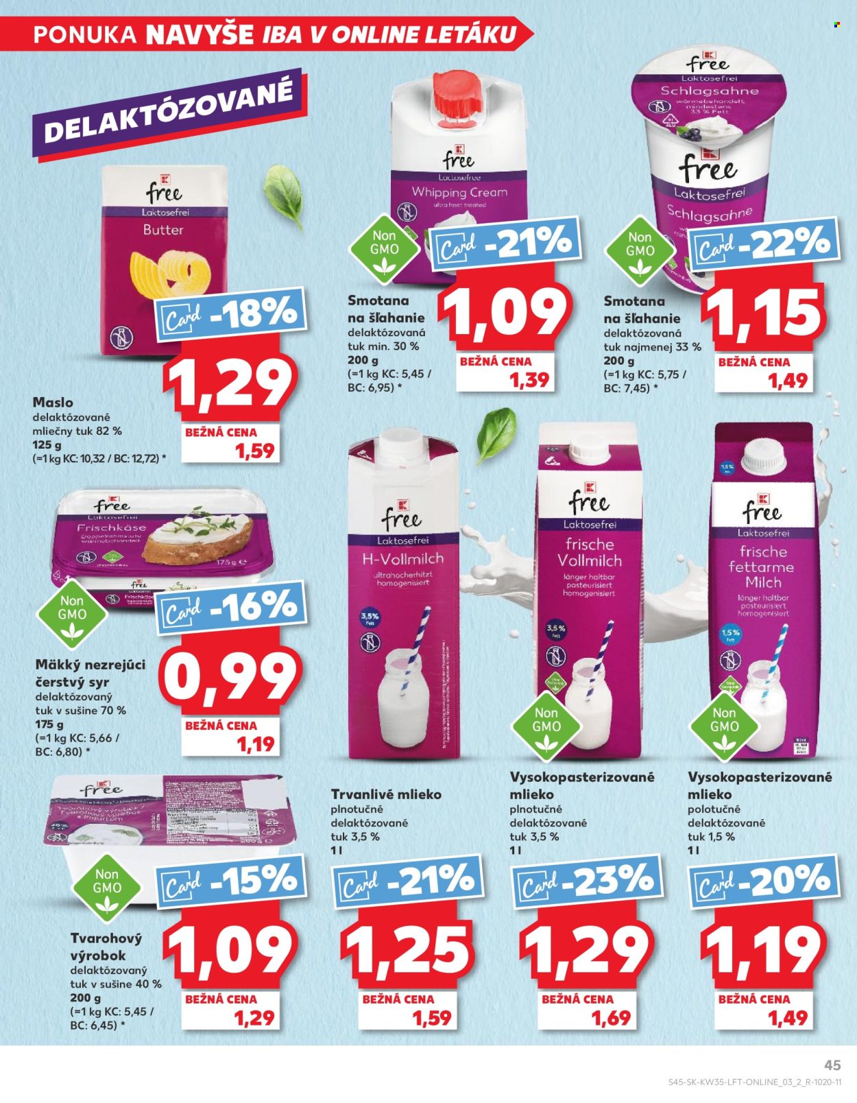 Leták Kaufland - 28.8.2024 - 4.9.2024. Strana 45