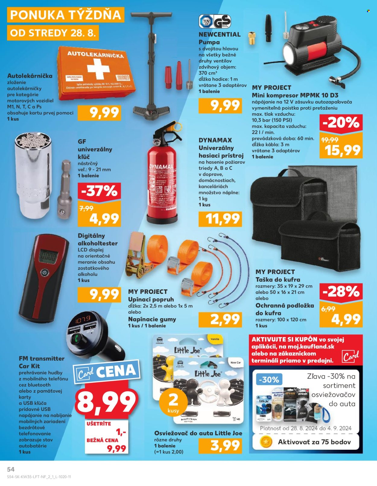 Leták Kaufland - 28.8.2024 - 4.9.2024. Strana 54