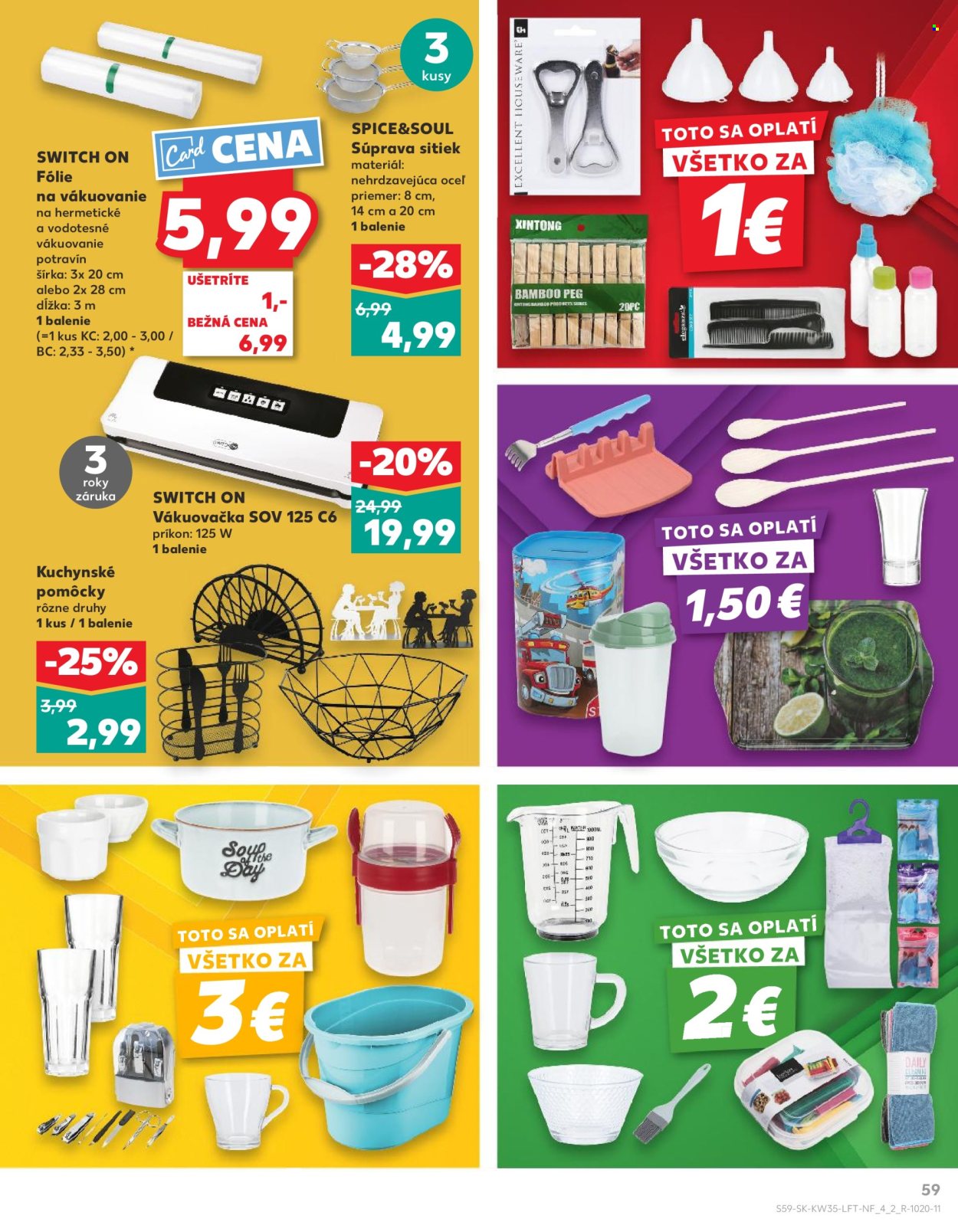 Leták Kaufland - 28.8.2024 - 4.9.2024. Strana 59