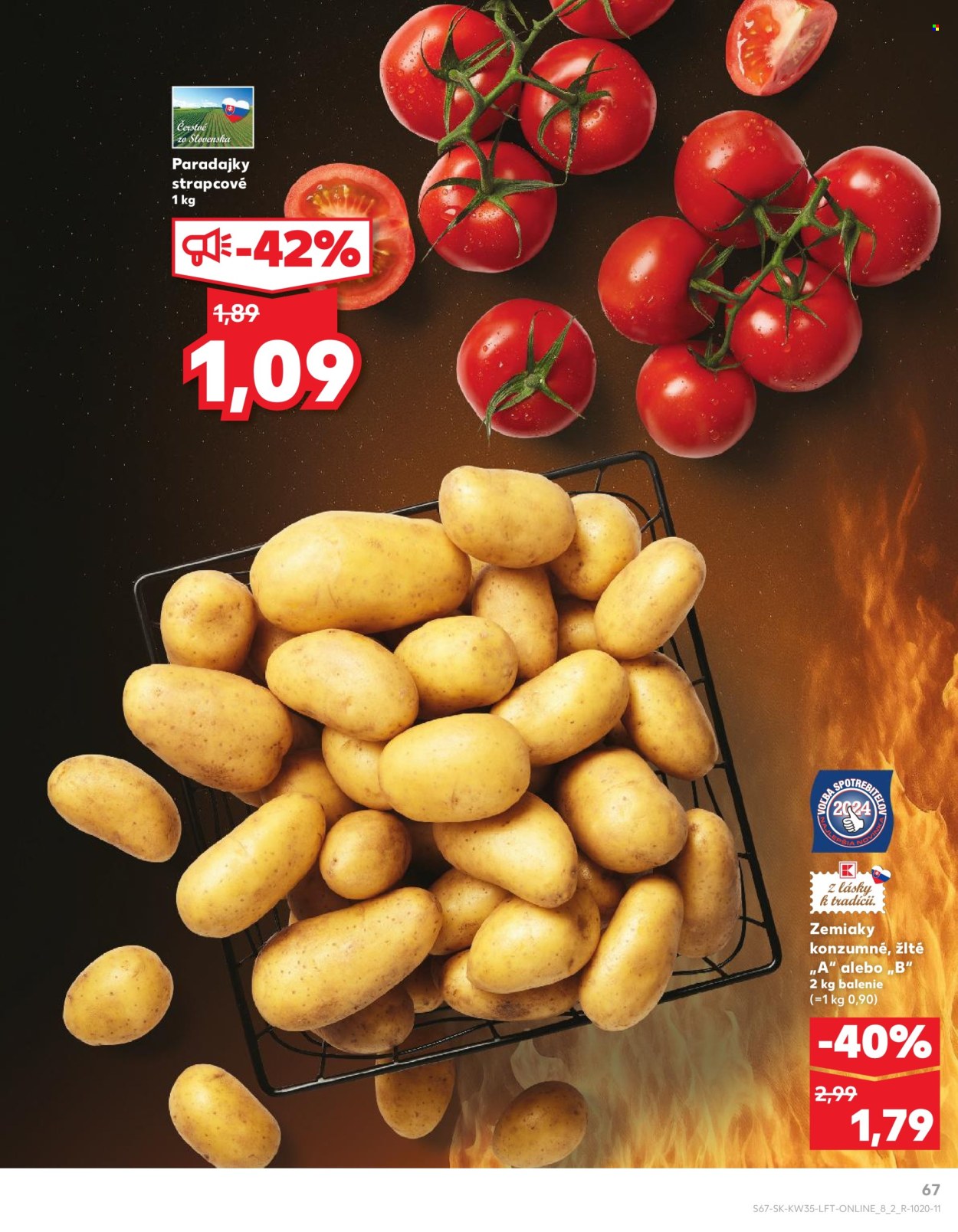 Leták Kaufland - 28.8.2024 - 4.9.2024. Strana 67