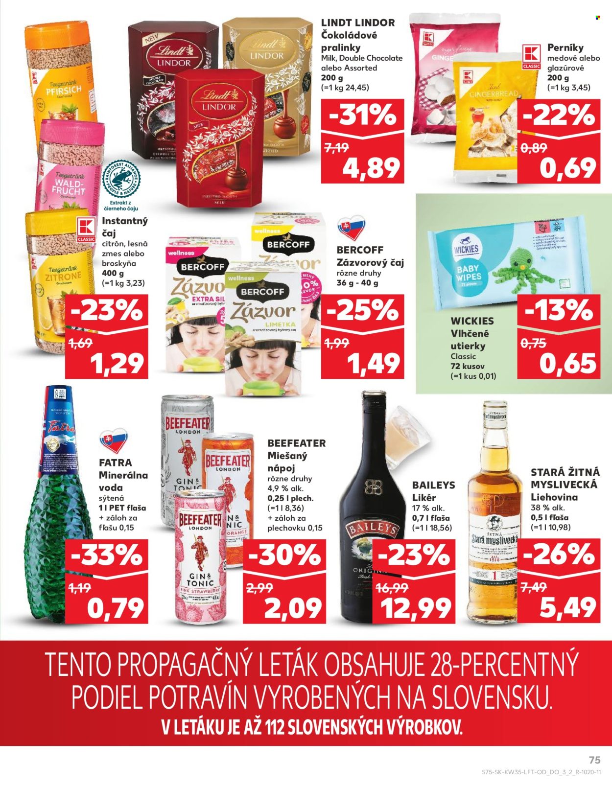 Leták Kaufland - 28.8.2024 - 4.9.2024. Strana 75