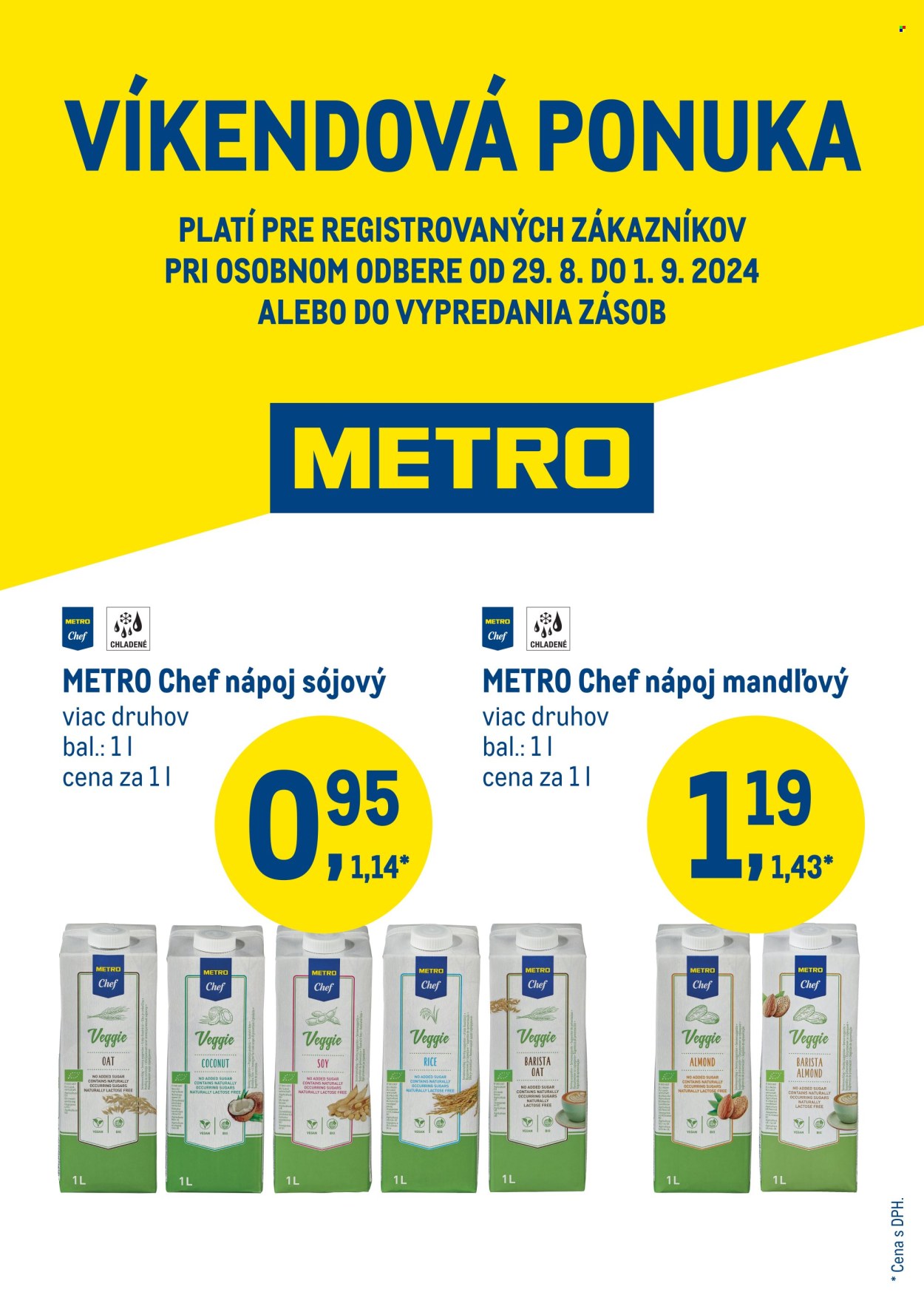 Leták Metro - 29.8.2024 - 1.9.2024. Strana 1