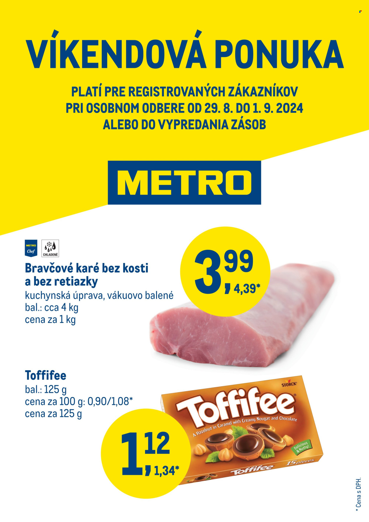 Leták Metro - 29.8.2024 - 1.9.2024. Strana 1
