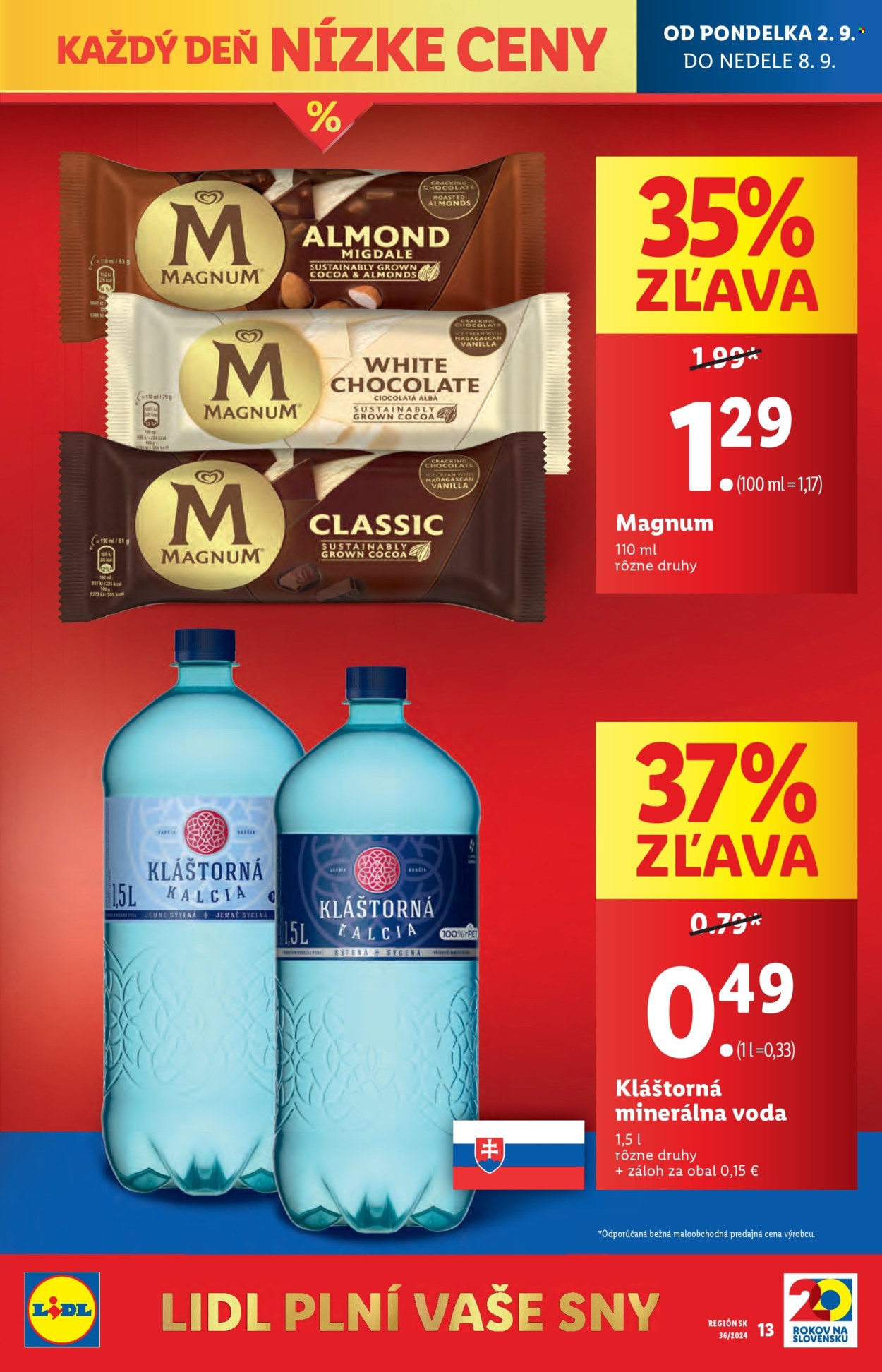 Leták Lidl - 2.9.2024 - 8.9.2024. Strana 13