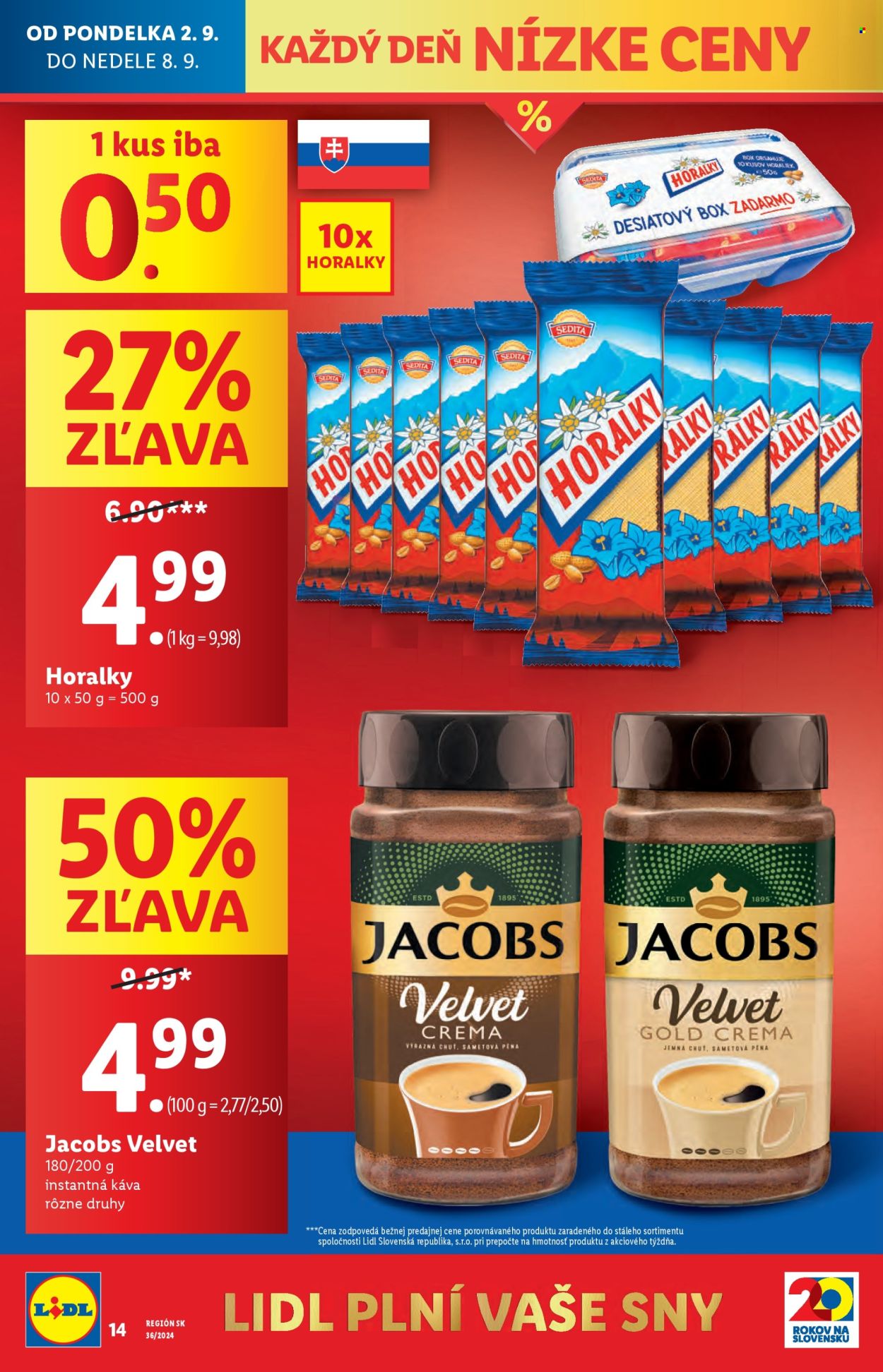 Leták Lidl - 2.9.2024 - 8.9.2024. Strana 14